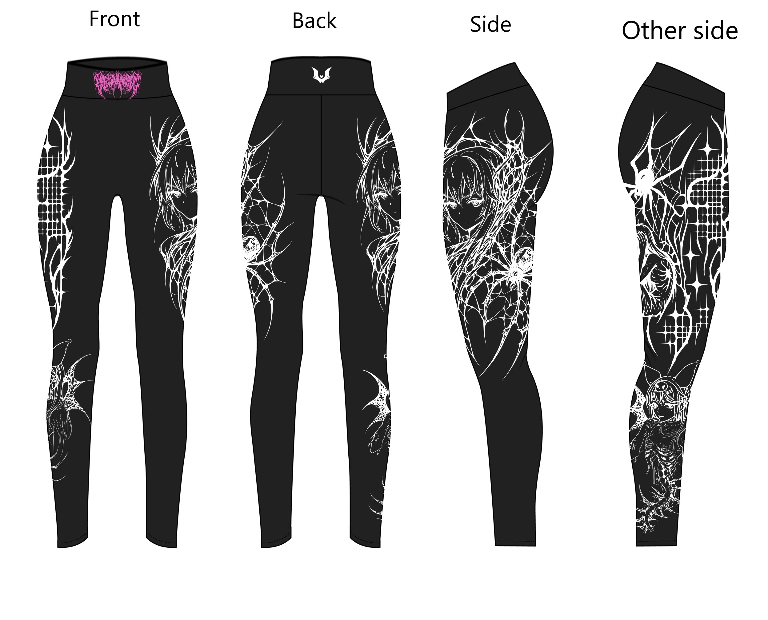 Valkyra - 'Hardcore' Full Length Leggings