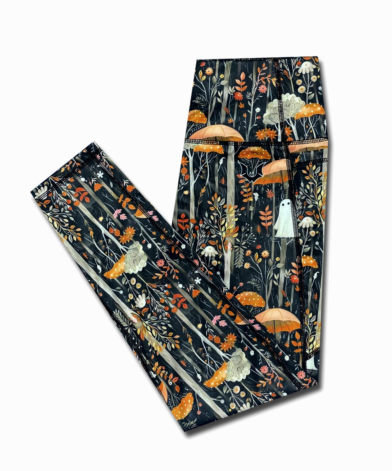 Autumn Ghost - Side Pocket Leggings