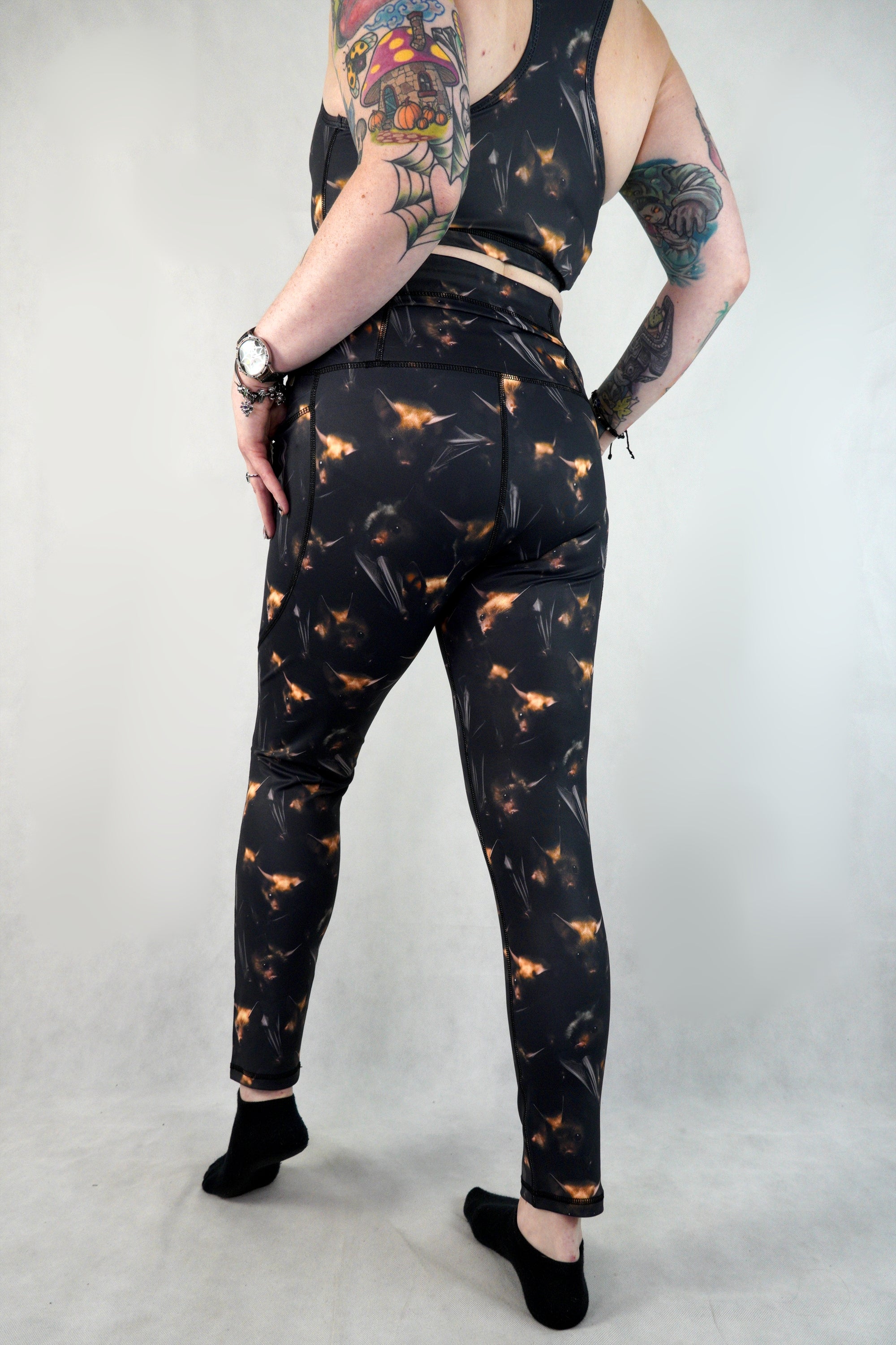 Vampire Bat Babies - Side Pocket Leggings