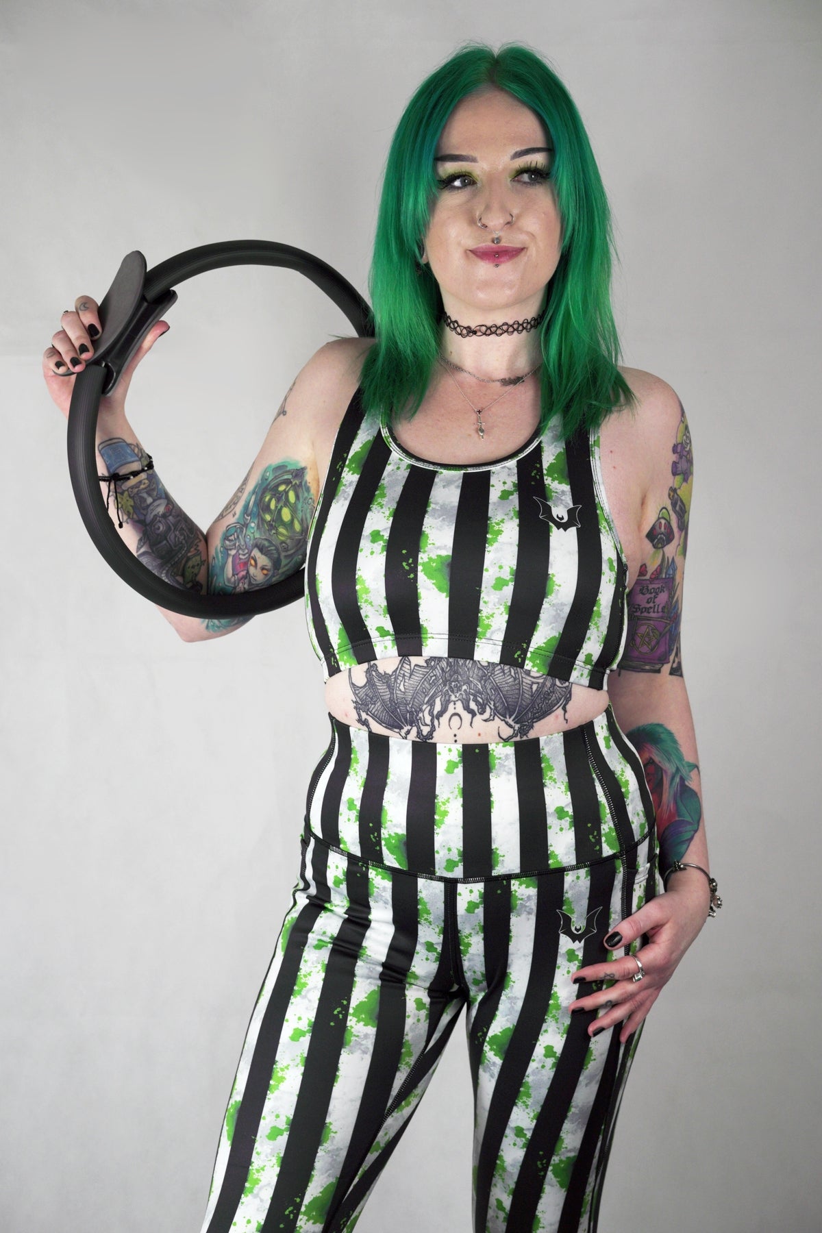 Beetle Stripes - Side Pocket Leggings