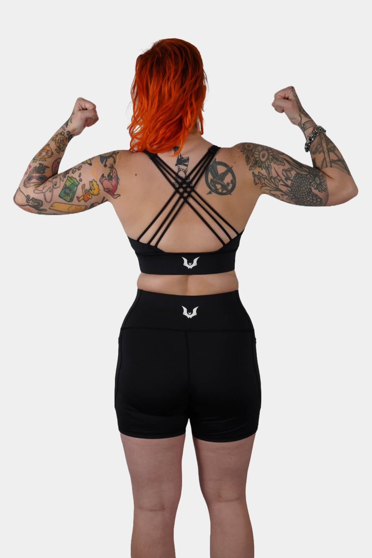 Gothica Black - Booty Shorts
