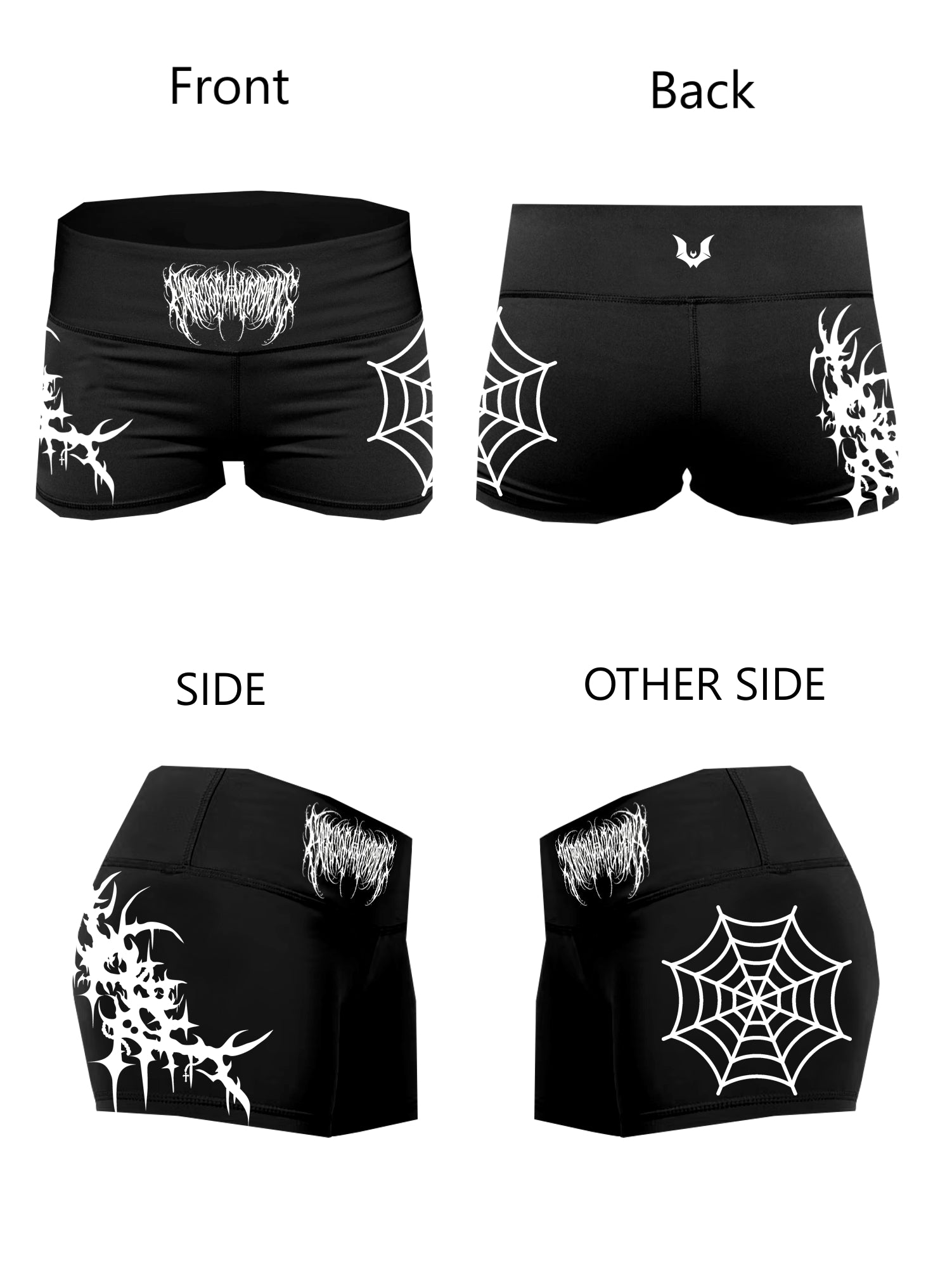 Black Widow - 'Hardcore' Booty Shorts