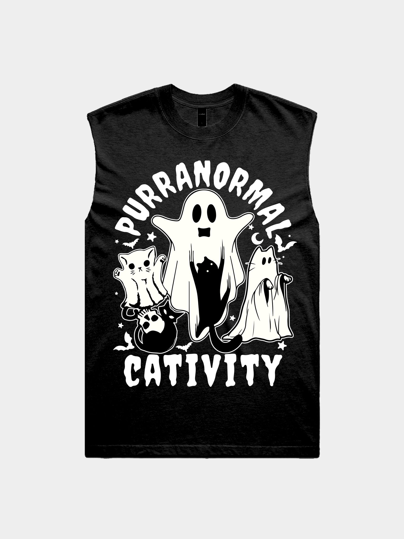 Purranormal Cativity - Unisex Cotton Tank Top