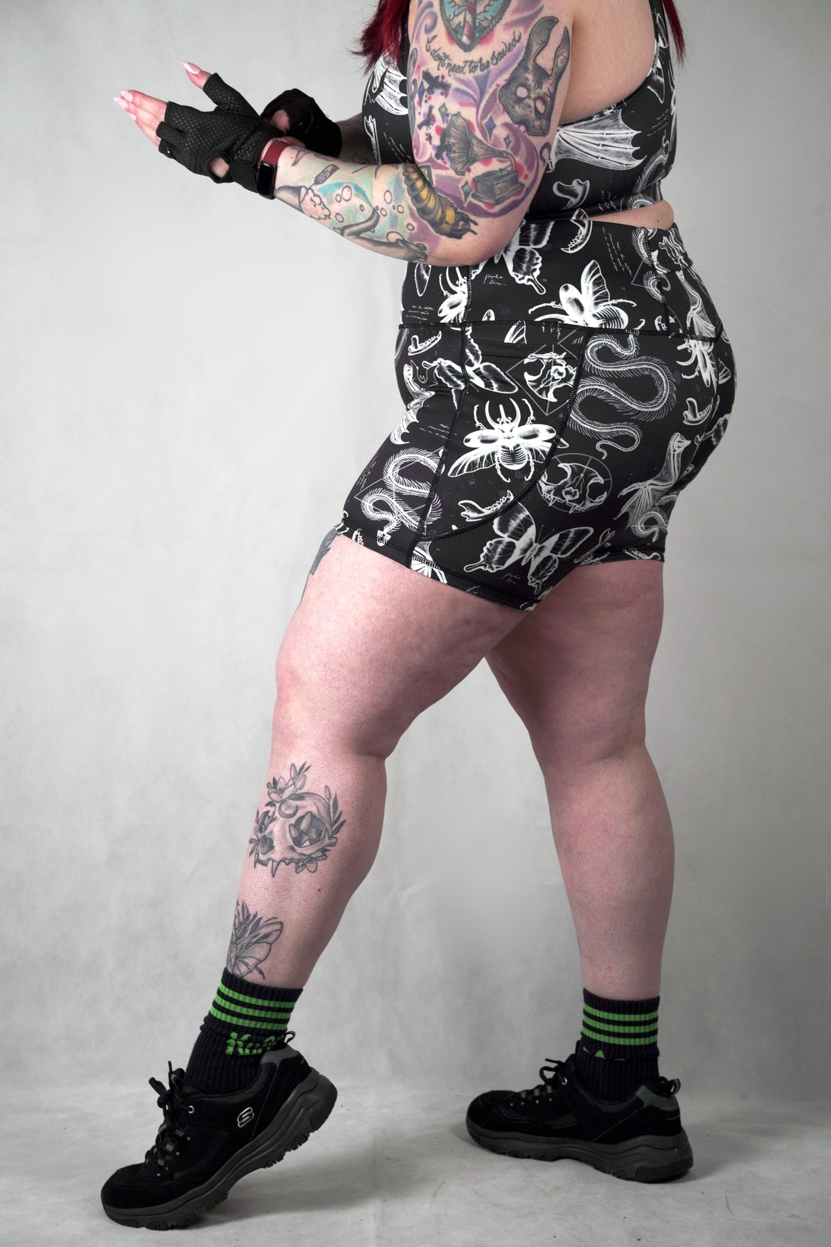 Creepy Crawlies - Cycle Shorts Side Pockets
