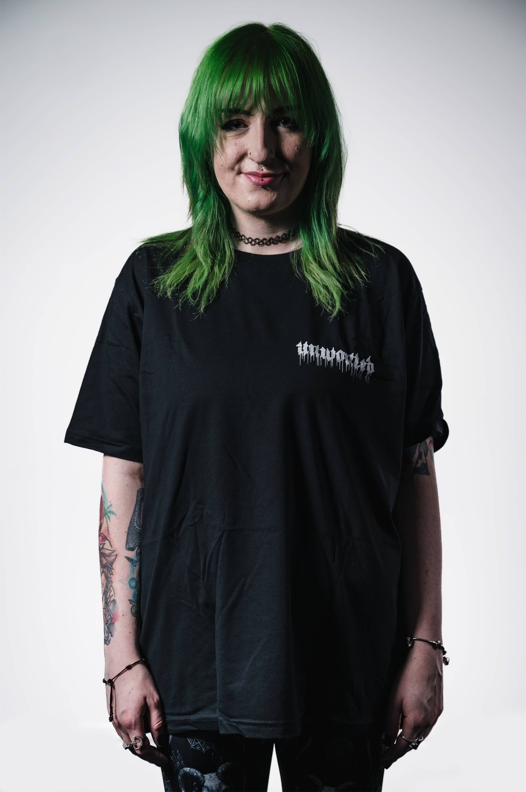 Dark Queen - Cotton T-Shirt - Unwonted Alternative Gym Wear