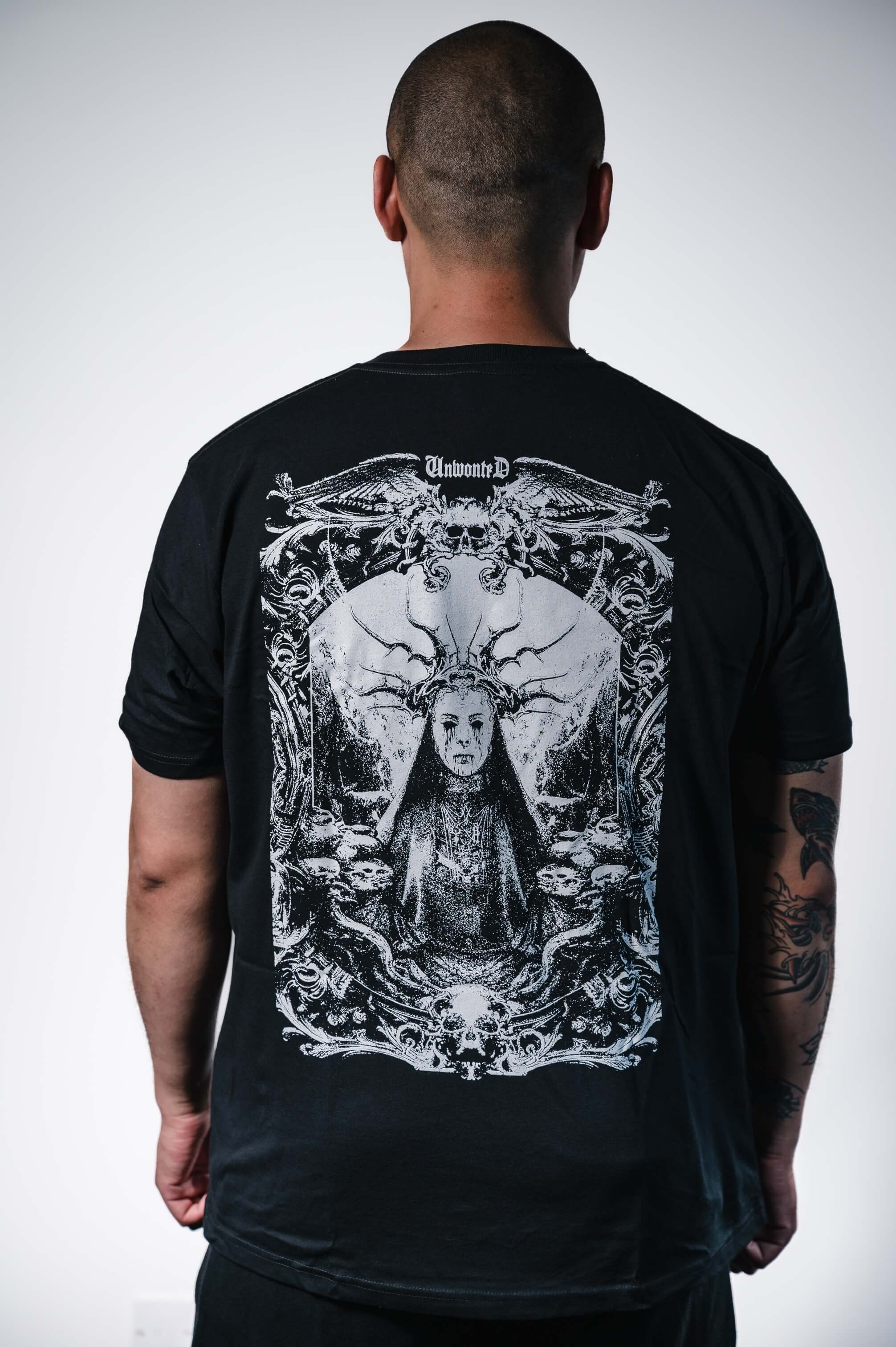 Dark Queen - Cotton T-Shirt - Unwonted Alternative Gym Wear