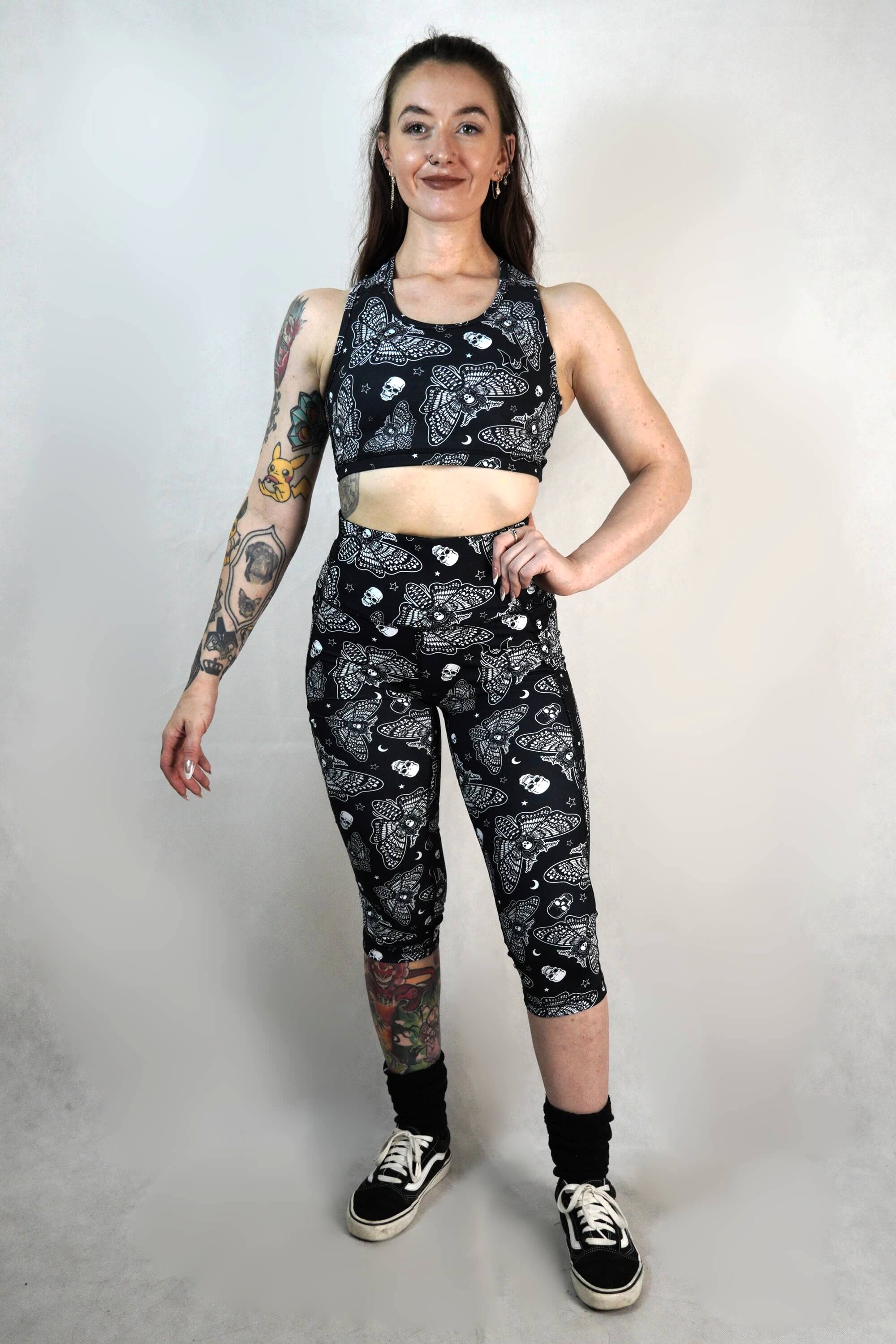 Death Moth - Capri Side Pockets