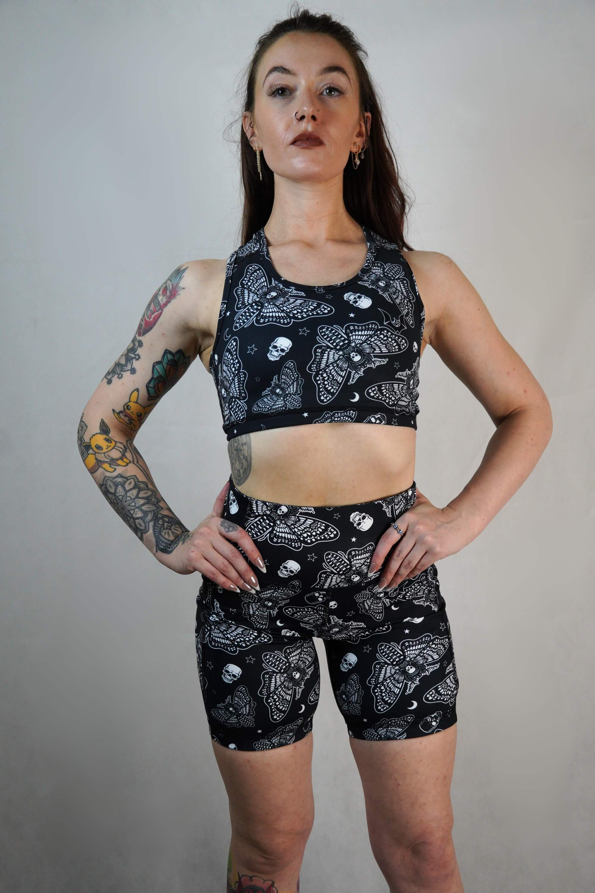 Death Moth - Shorts Side Pockets