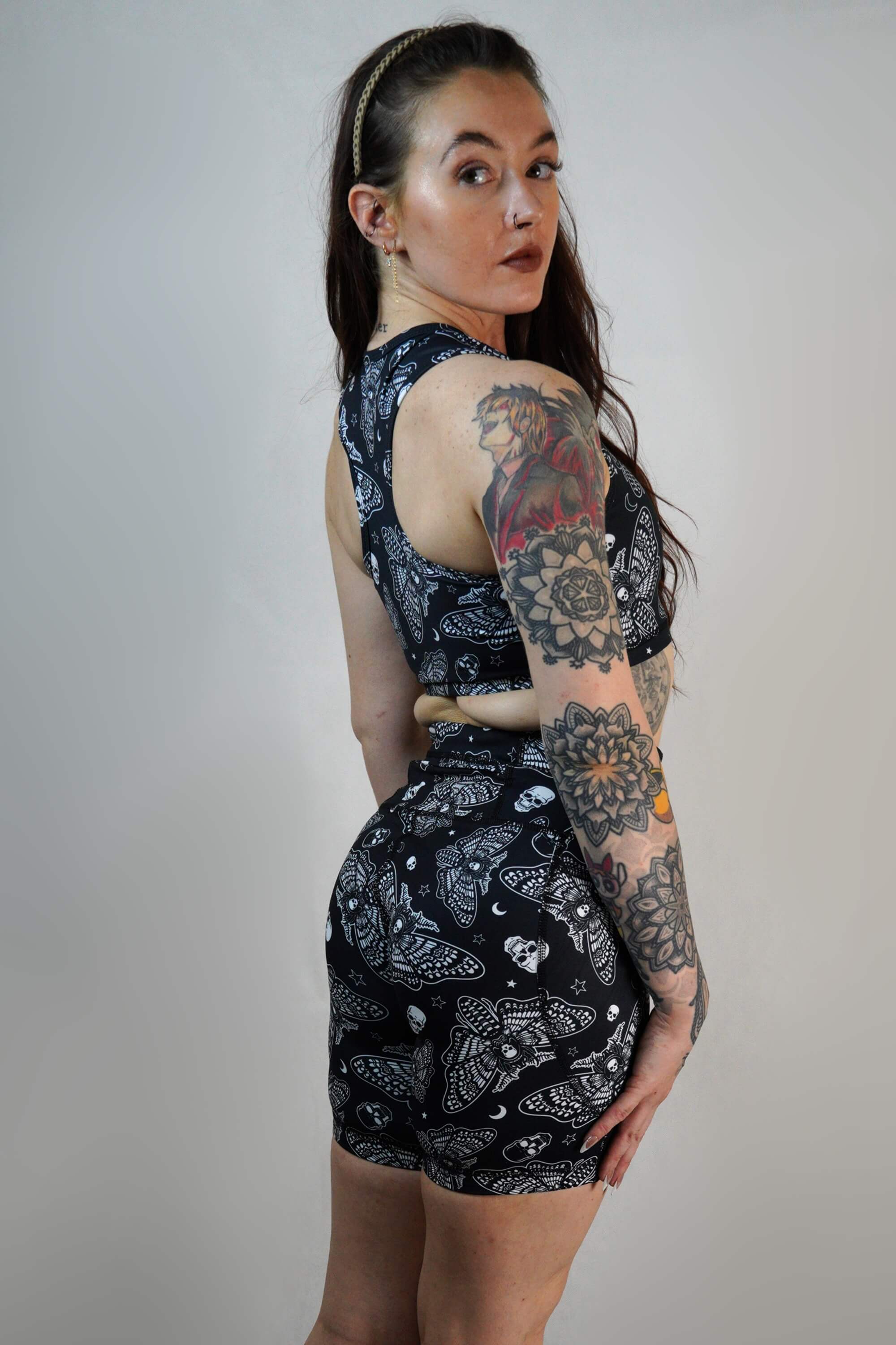 Death Moth - Shorts Side Pockets