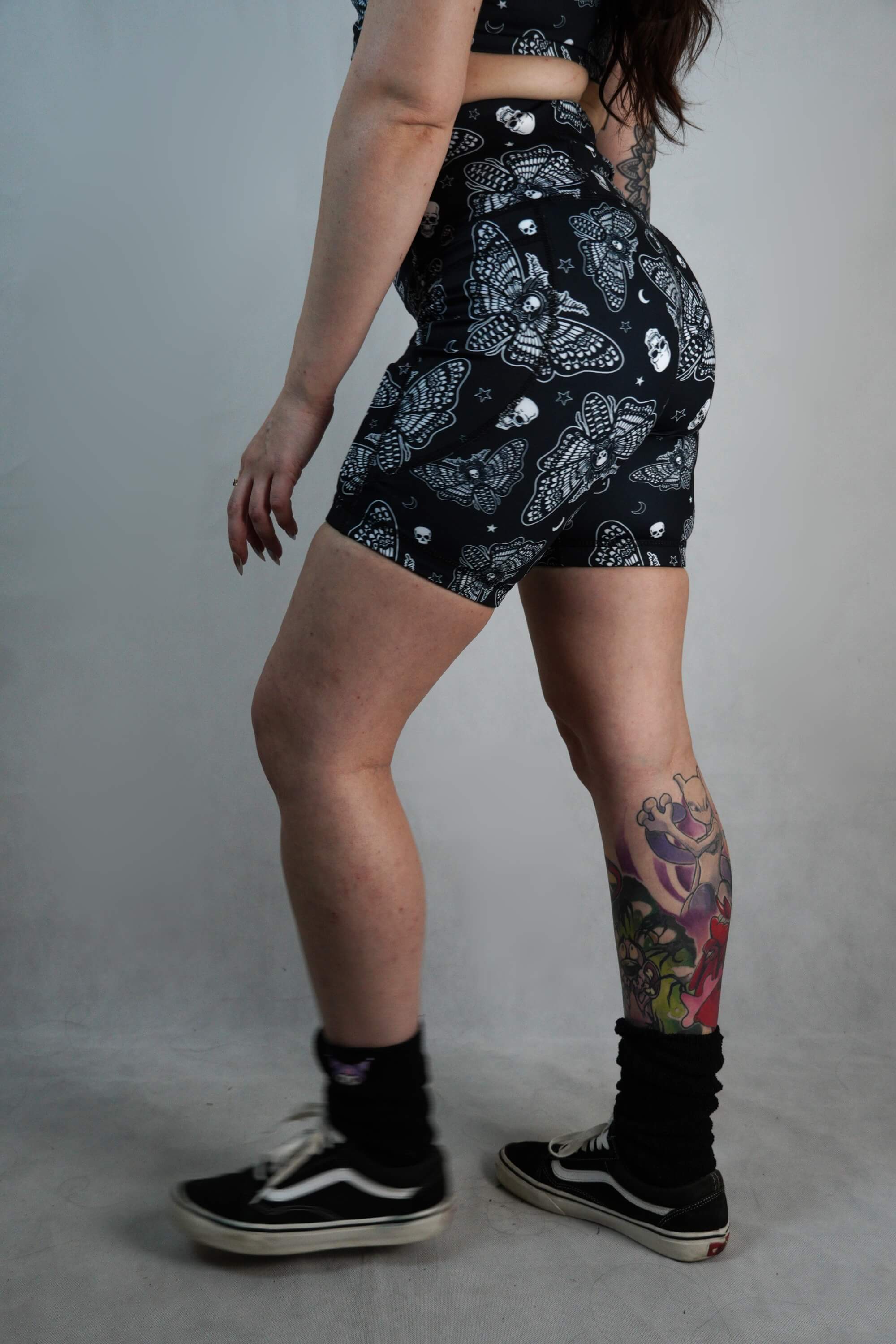 Death Moth - Shorts Side Pockets
