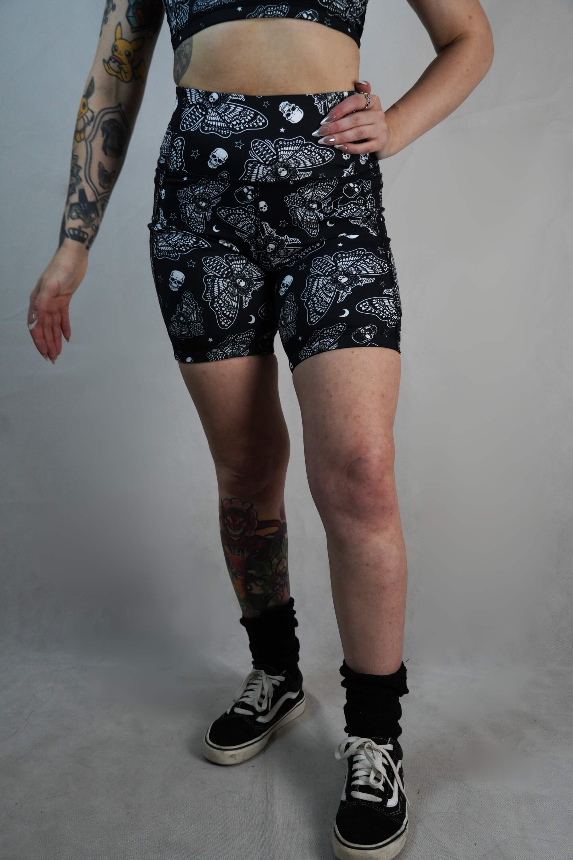 Death Moth - Shorts Side Pockets