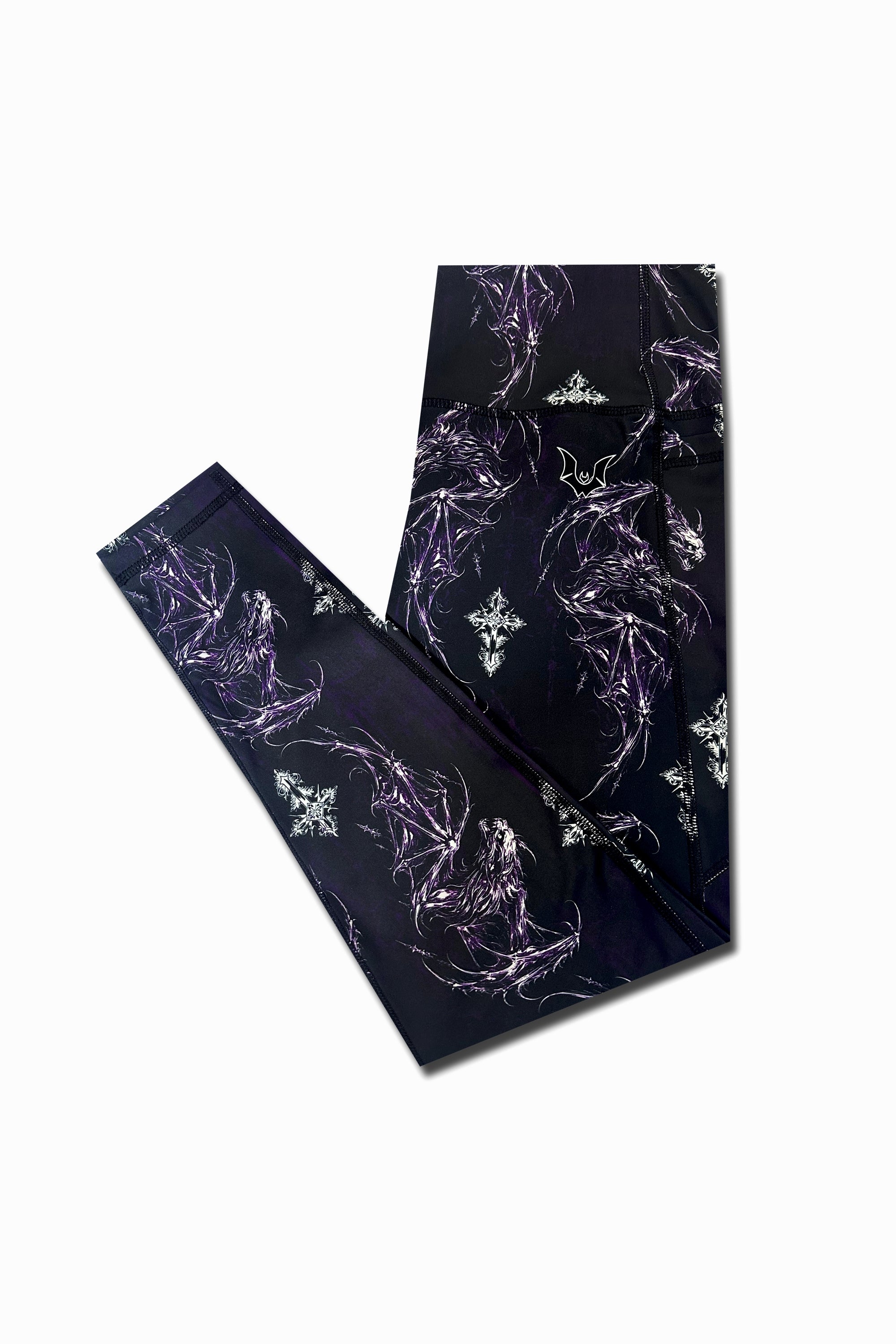 Devil Bat - Side Pocket Leggings