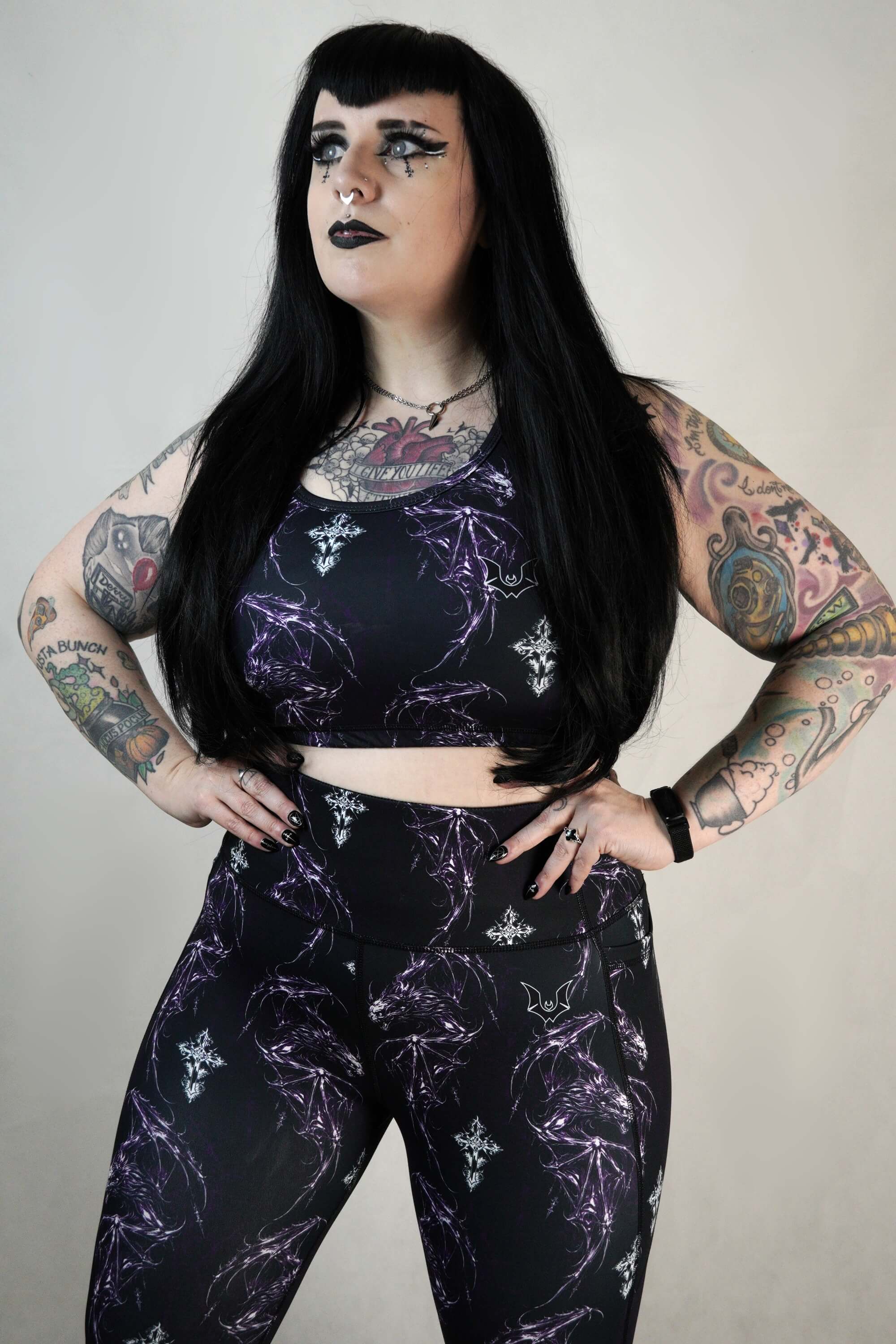 Devil Bat - Side Pocket Leggings