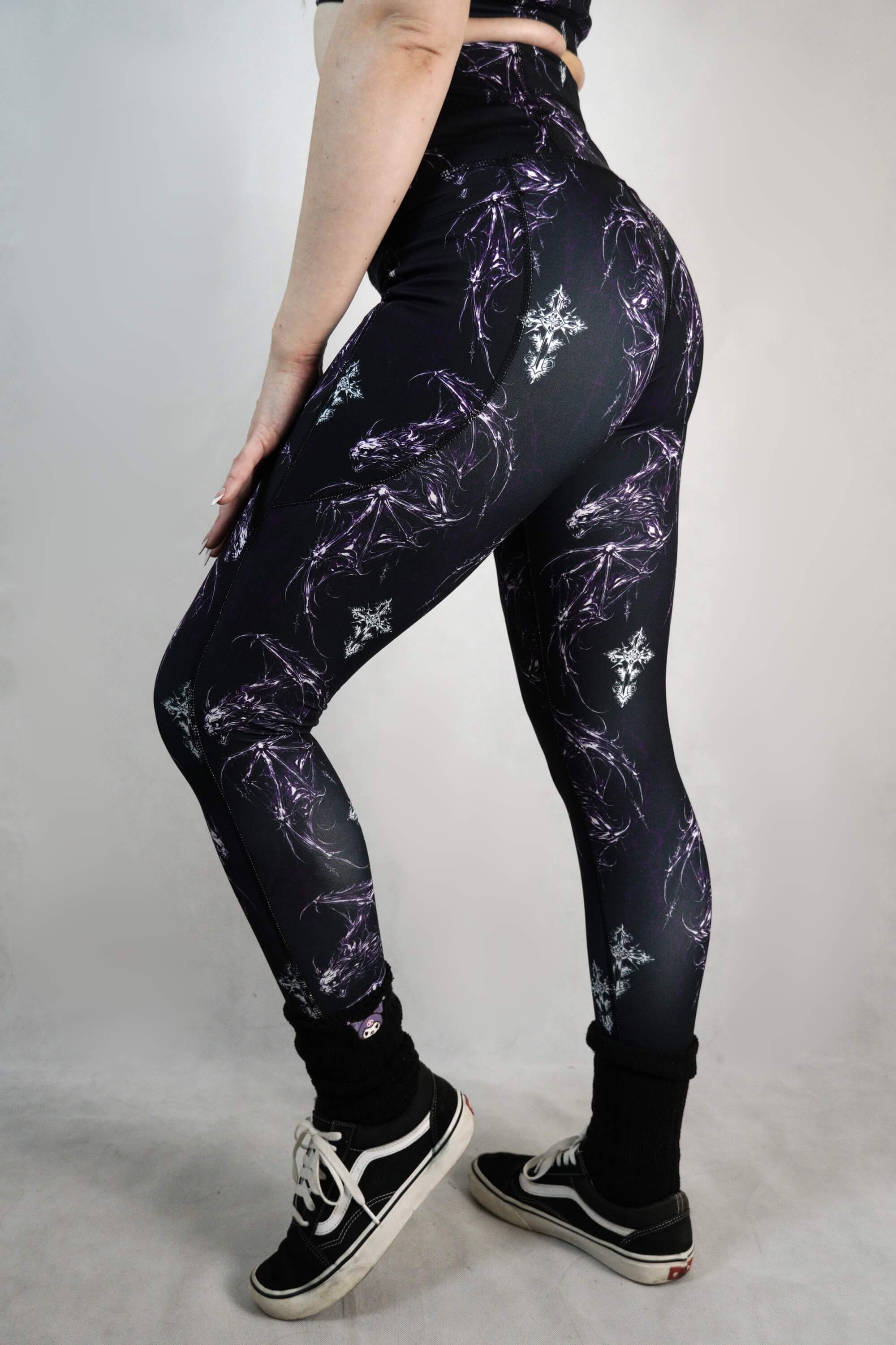 Devil Bat - Side Pocket Leggings