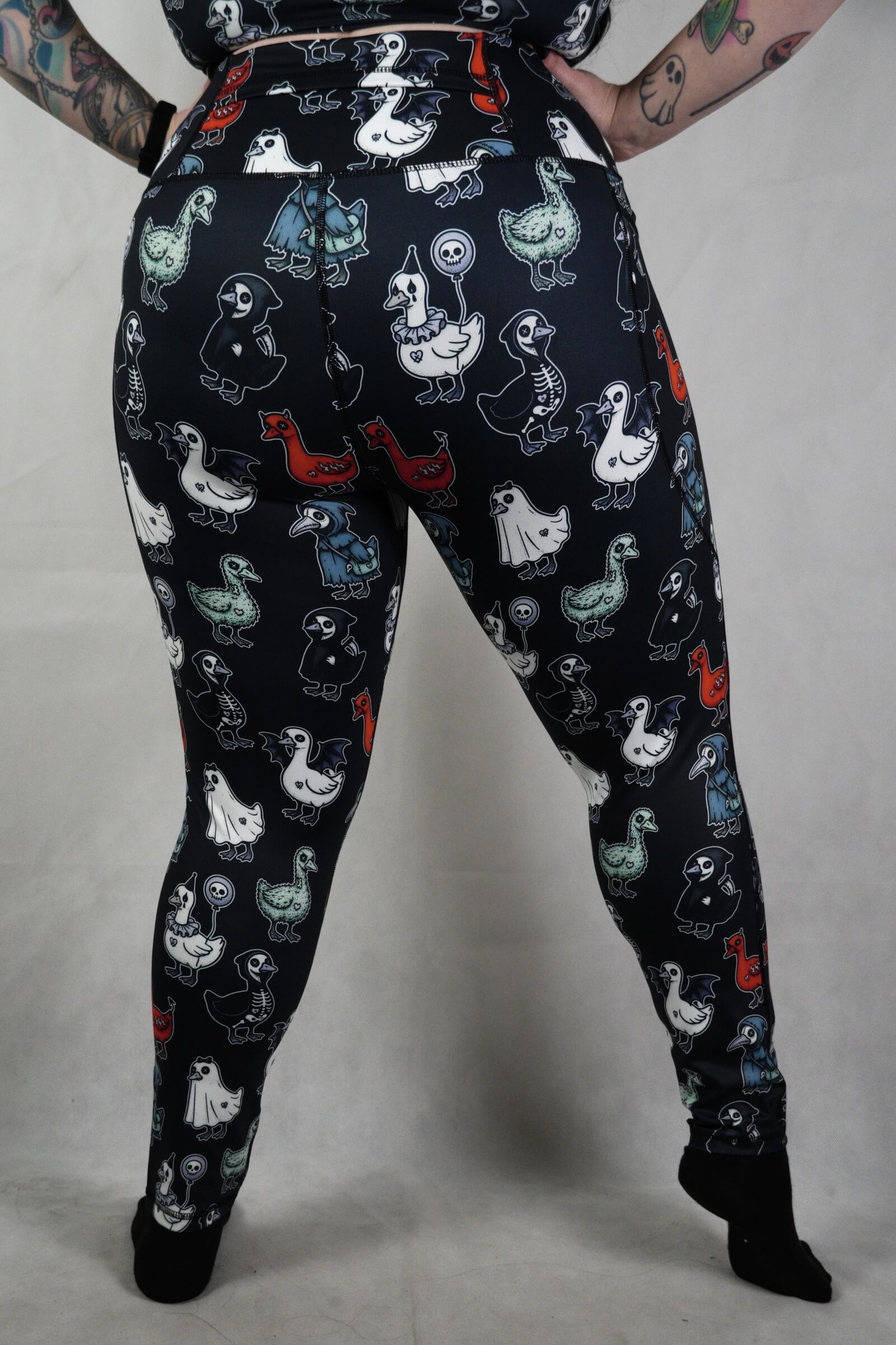 Evil Ducks - Side Pocket Leggings