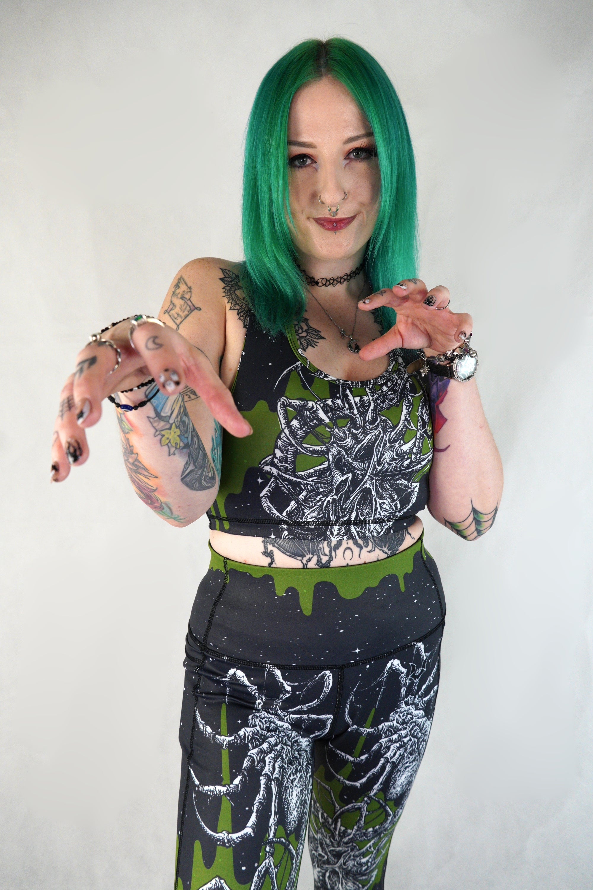 Facehugger Blood - Crop top