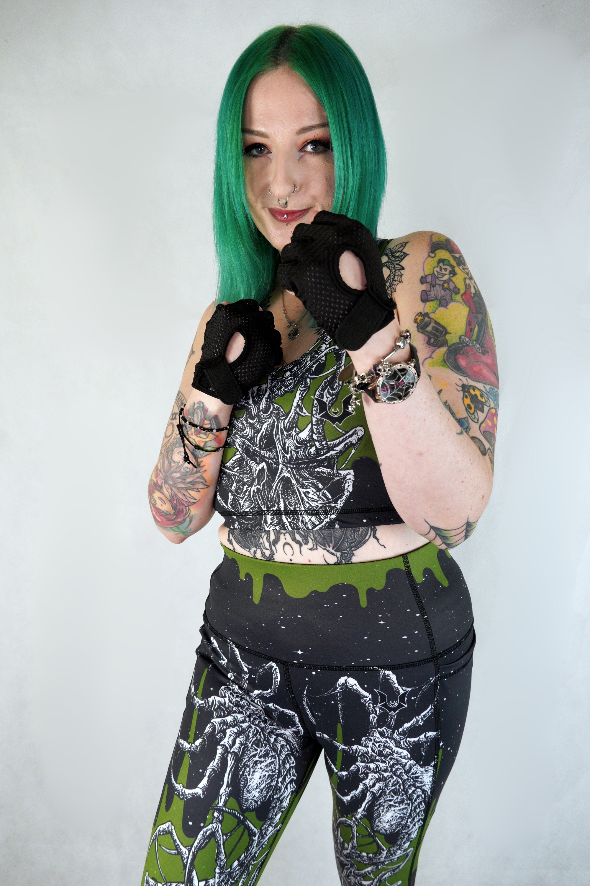Facehugger Blood - Side Pocket Leggings