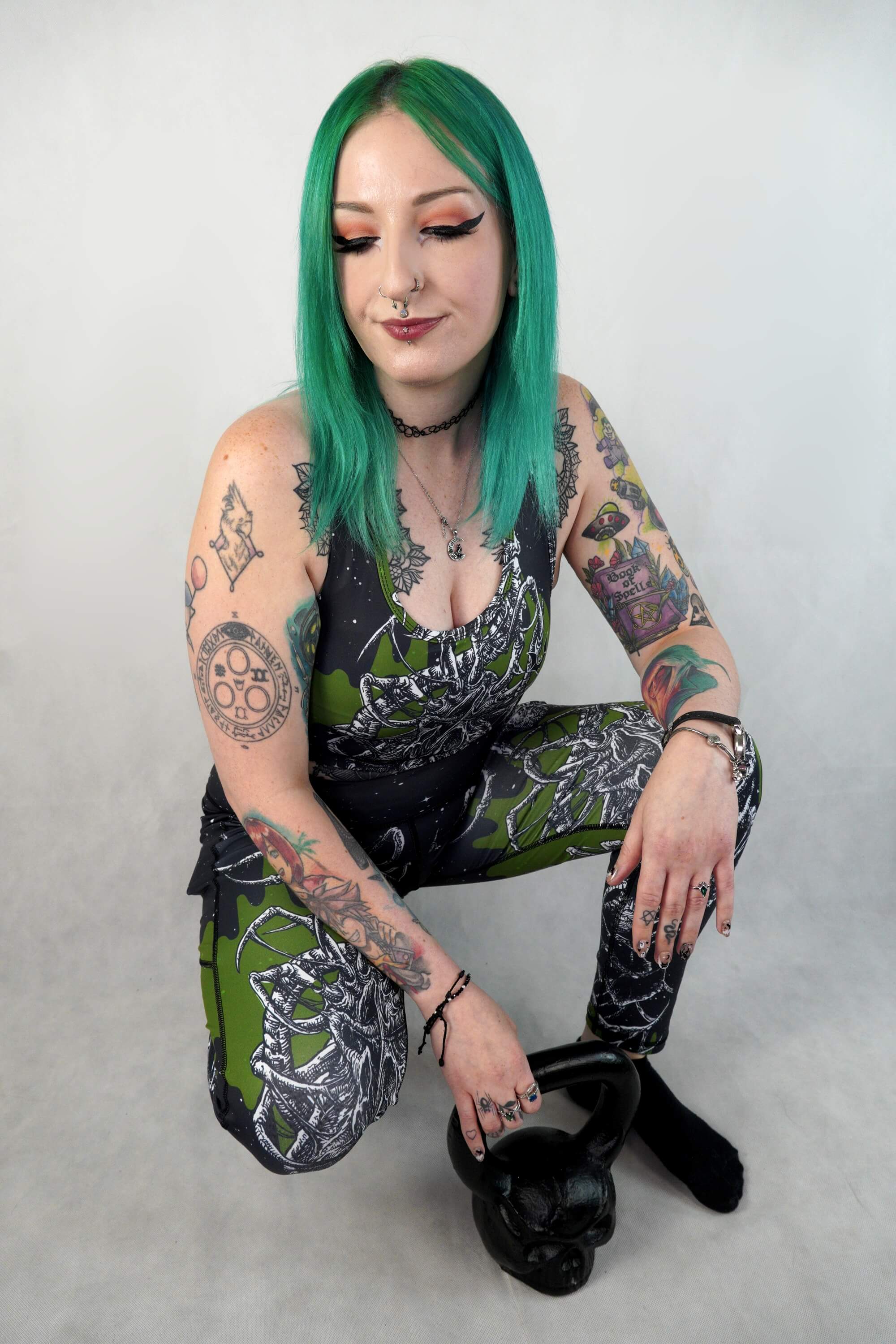 Facehugger Blood - Side Pocket Leggings