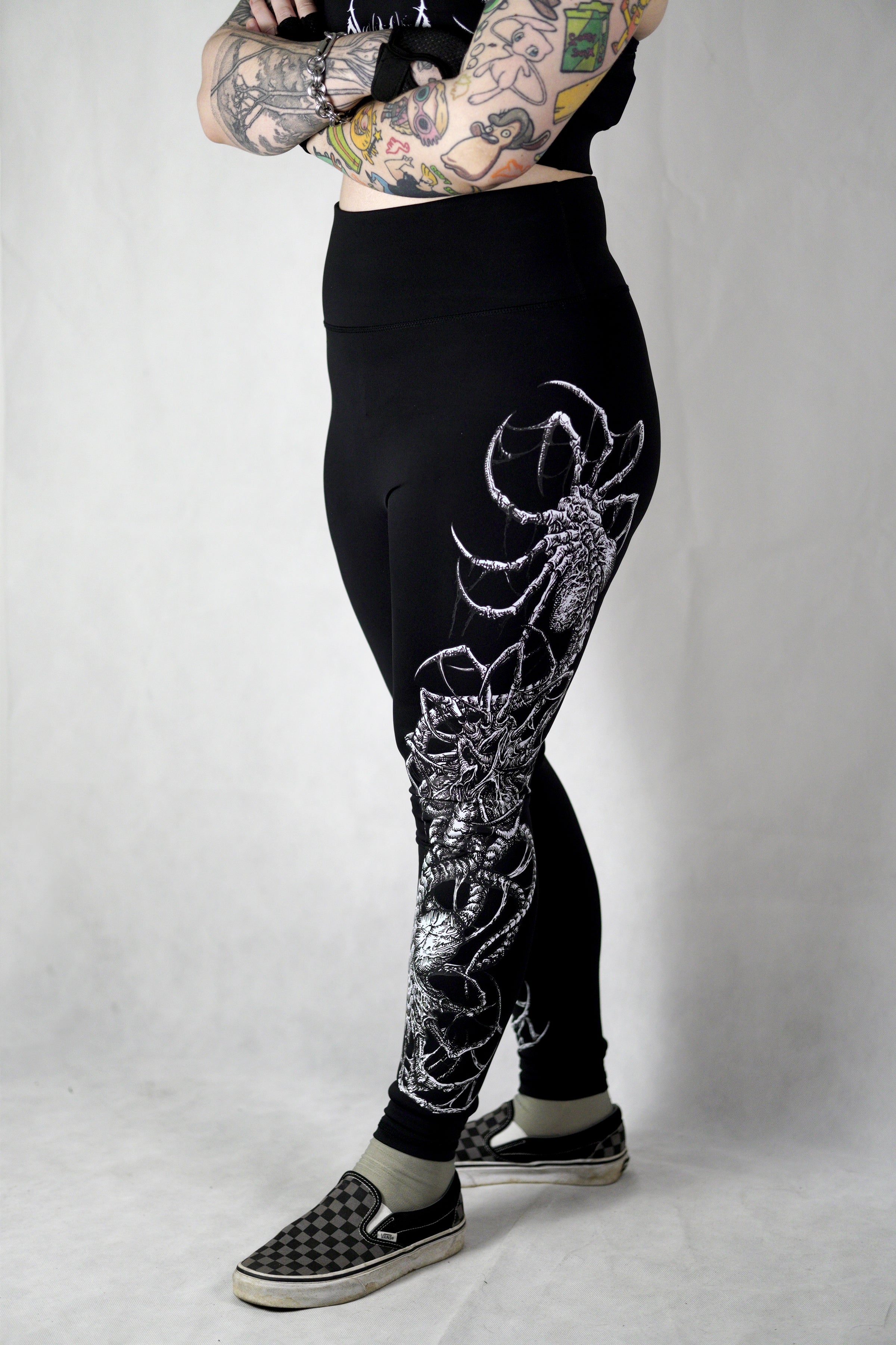 Facehugger - 'Hardcore' Full Length Leggings