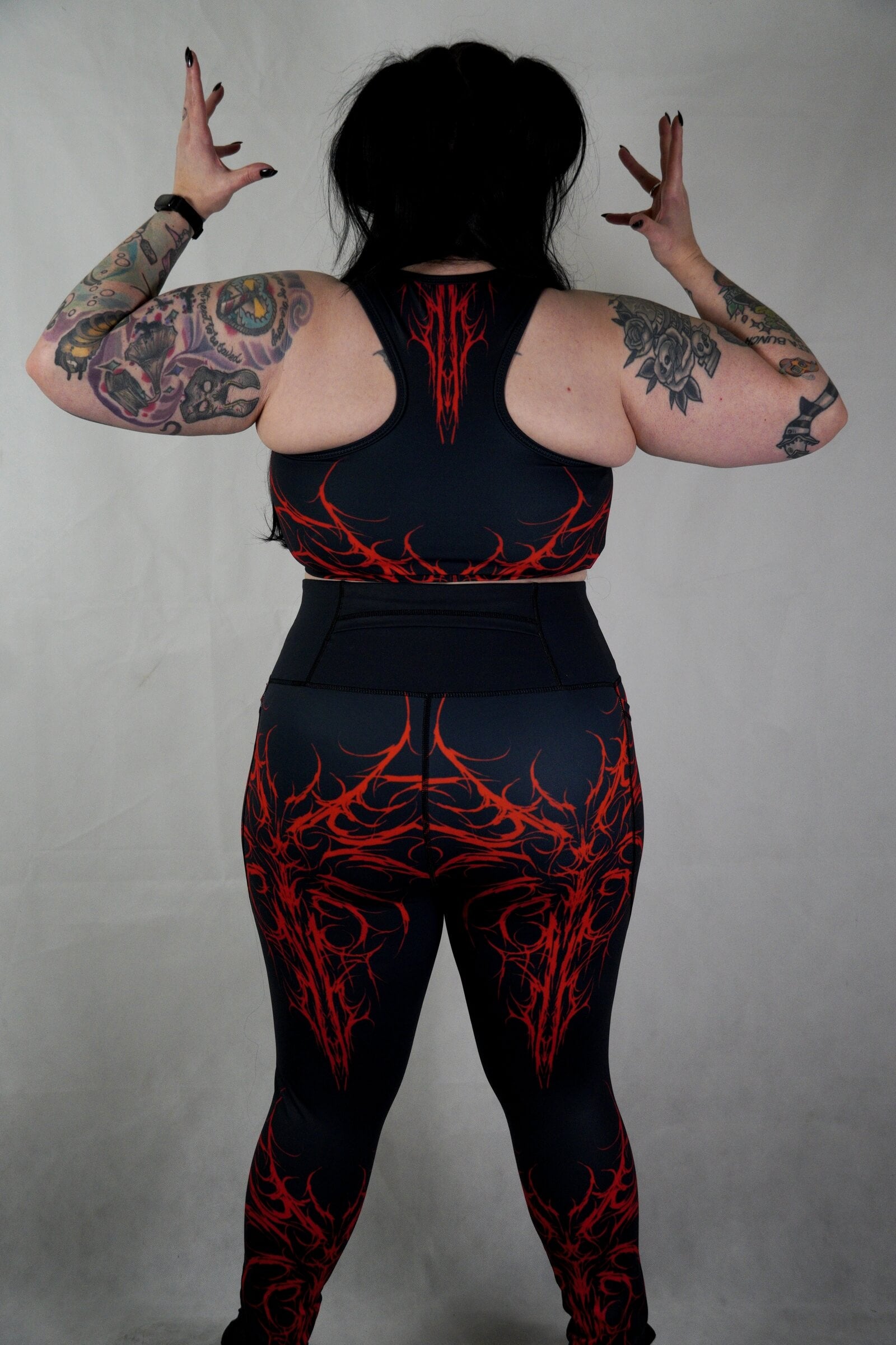 Goat Of The Veil - Racerback Crop Top