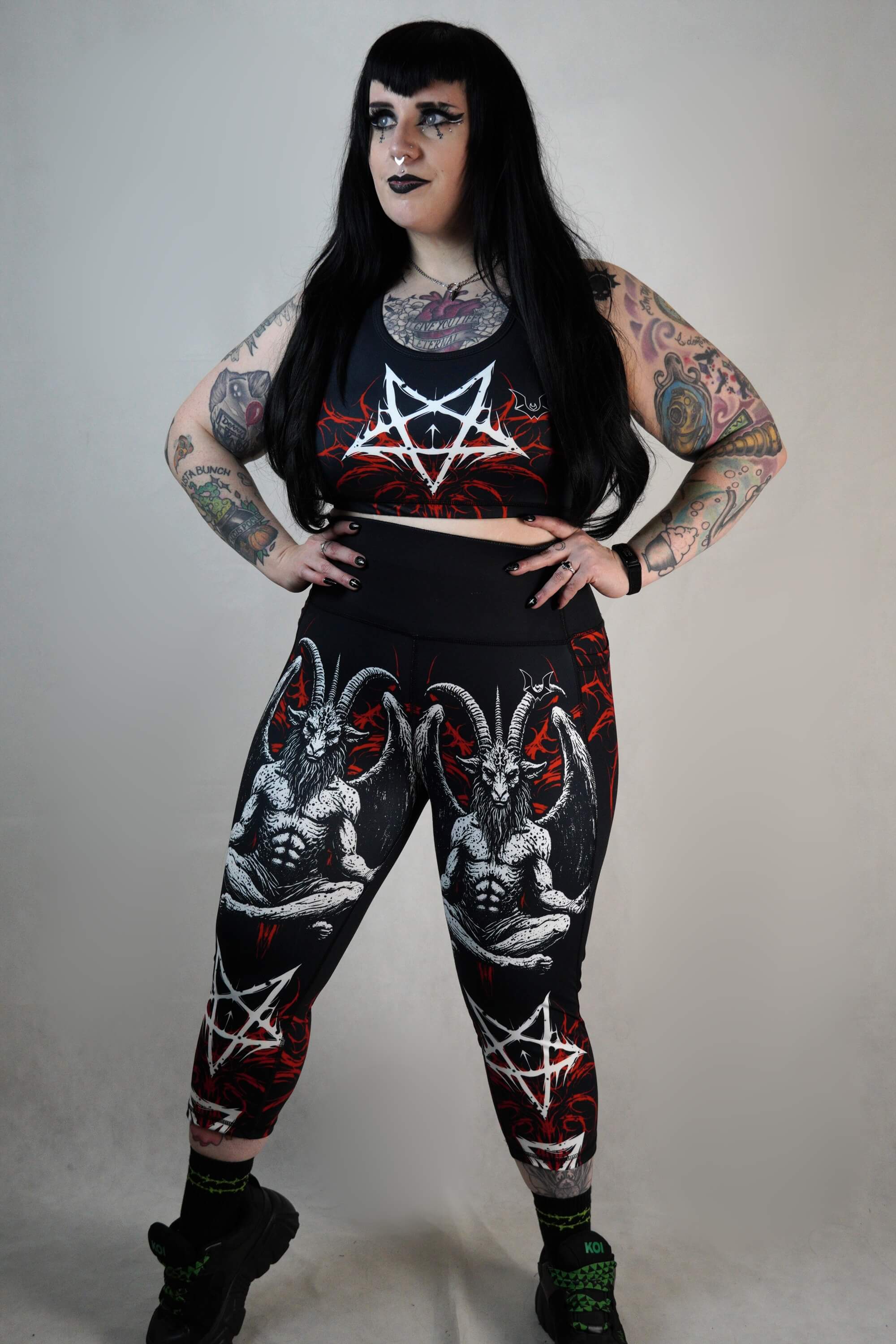 Goat Of The Veil - Capri Side Pockets