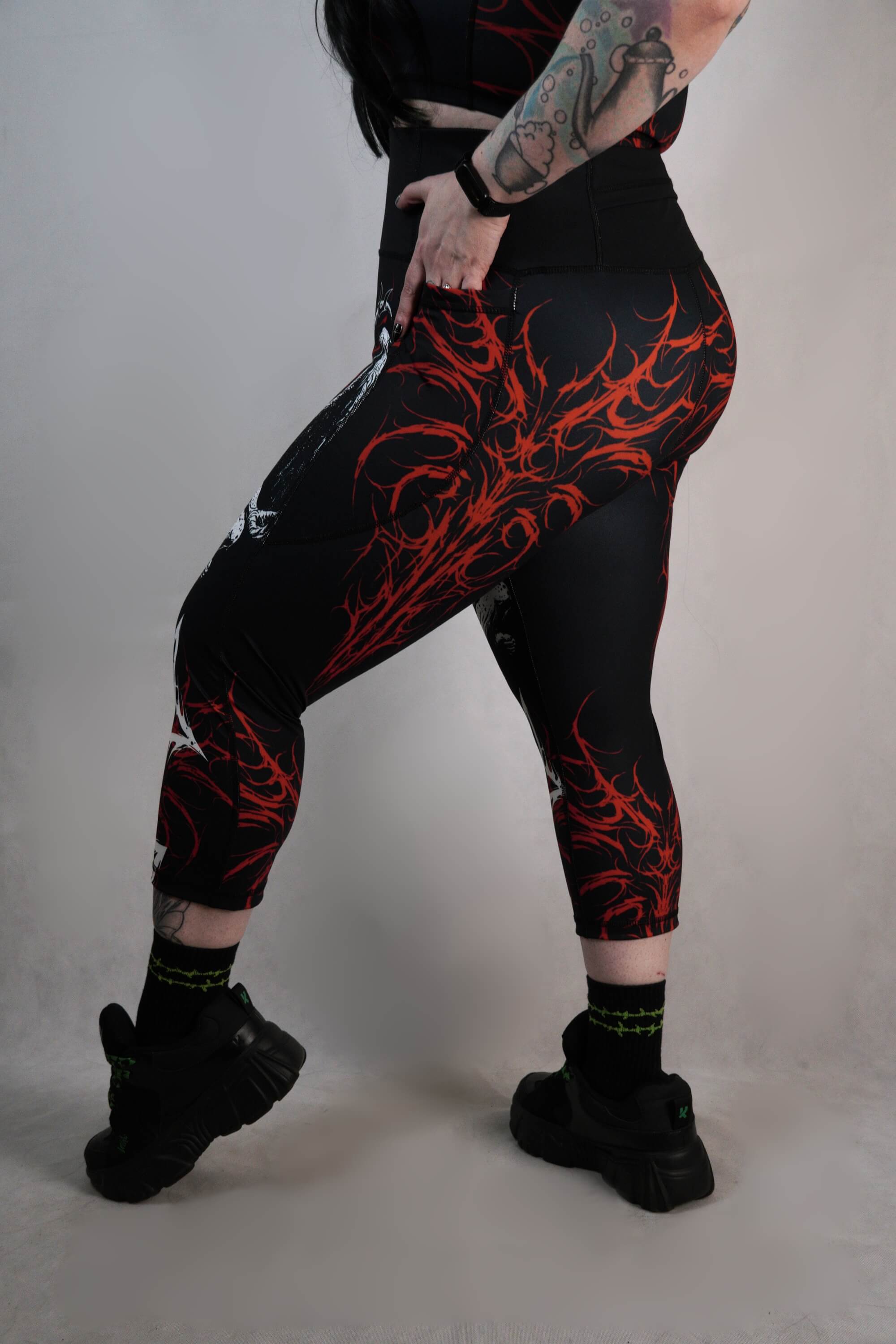 Goat Of The Veil - Capri Side Pockets