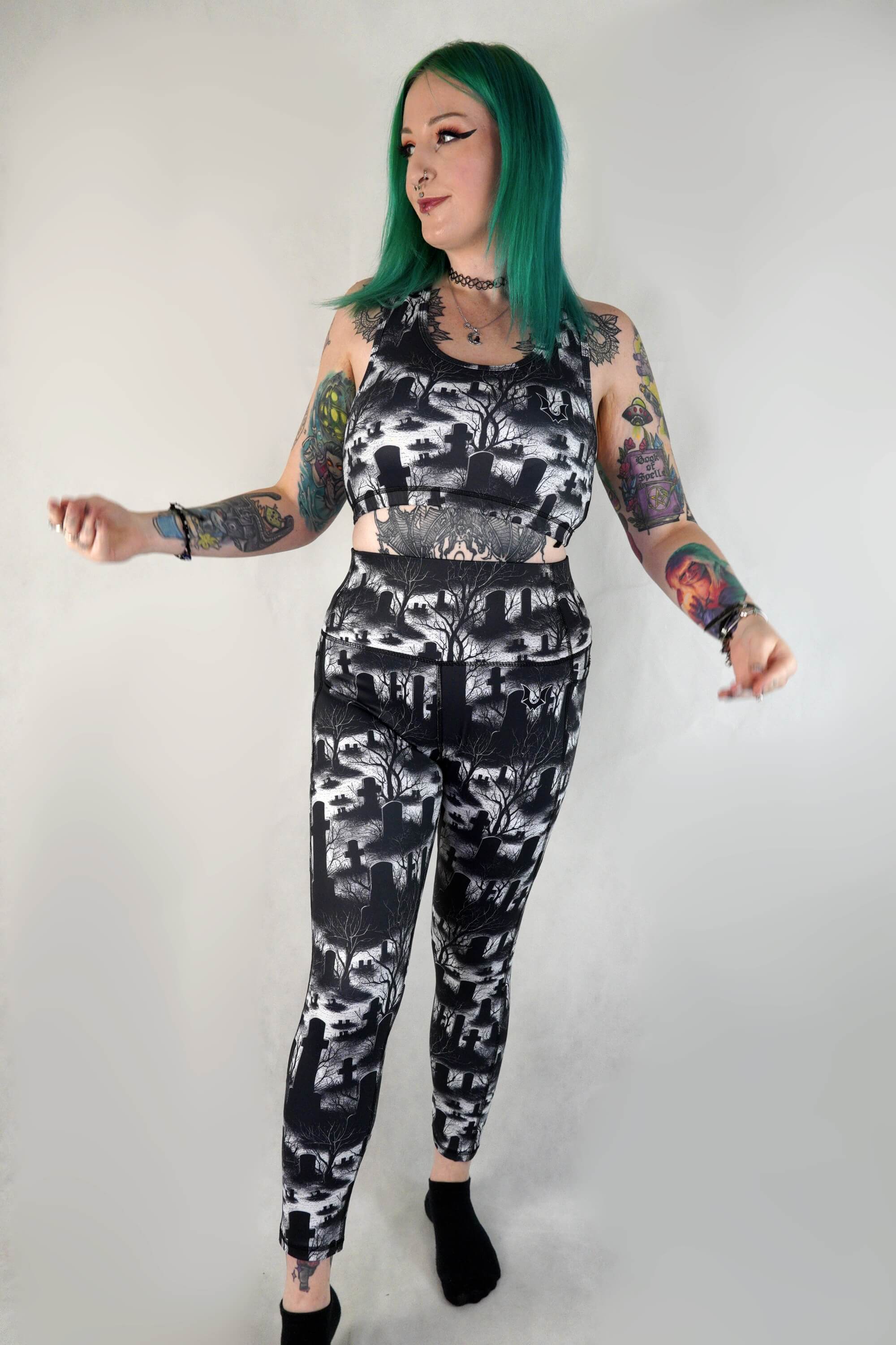 Graveyard - Side Pocket Leggings