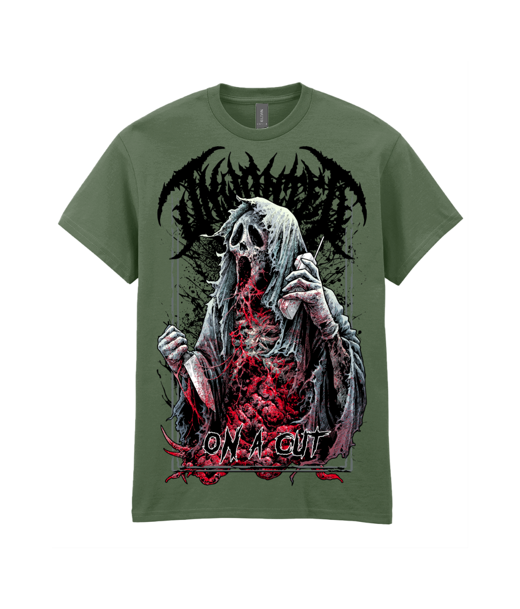 Scream if you're on a cut - Unisex Cotton T-Shirt