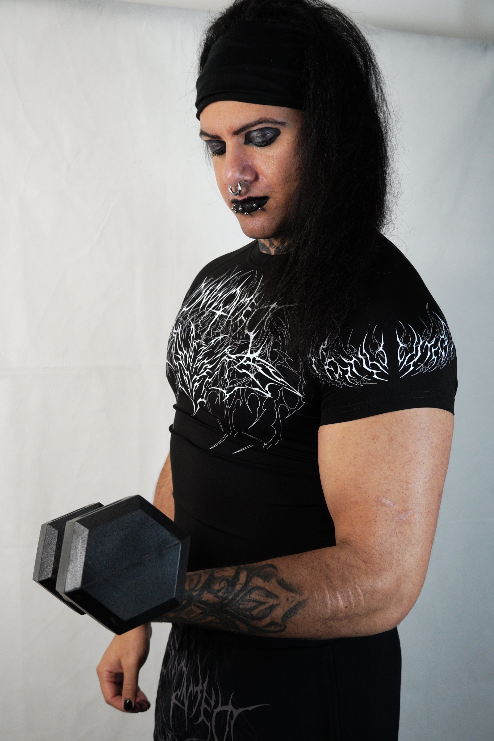 Nightwing Grey - Male Compression T-Shirt