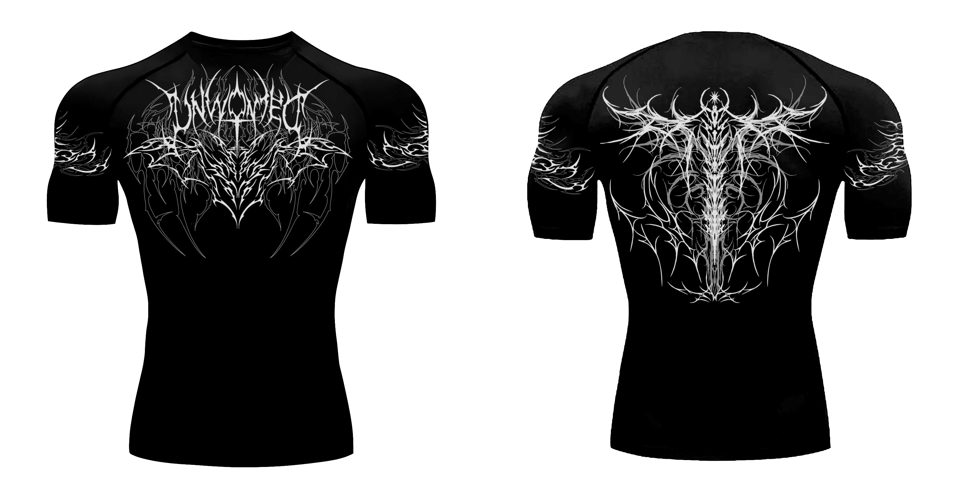 Nightwing Grey - Female Compression T-Shirt
