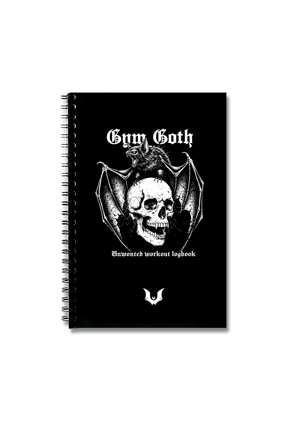Unwonted Gym Goth Workout Logbook