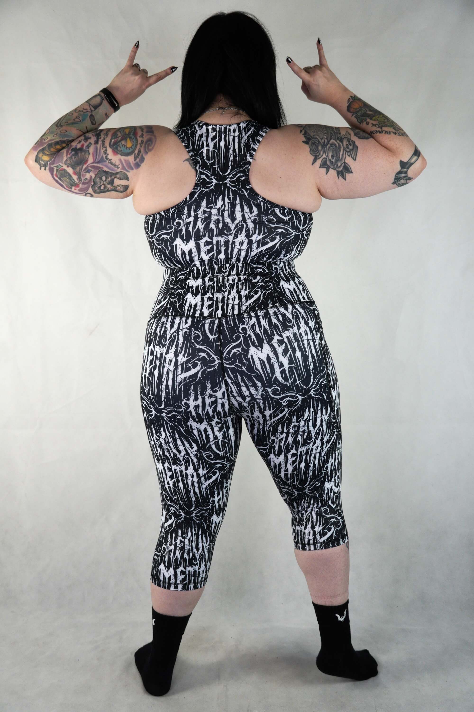 Heavy Metal - Capri Side Pockets