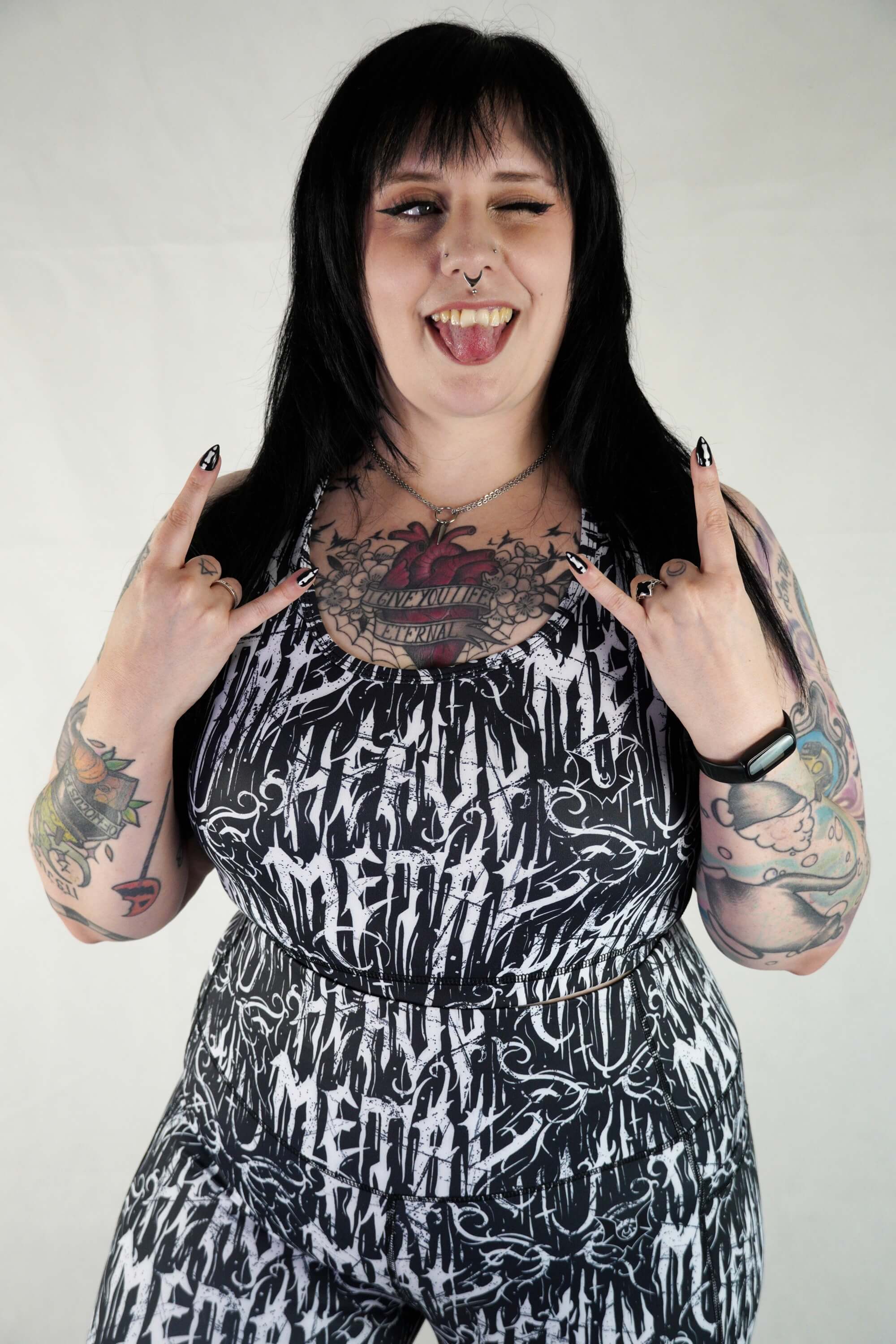 Heavy Metal - Crop Top