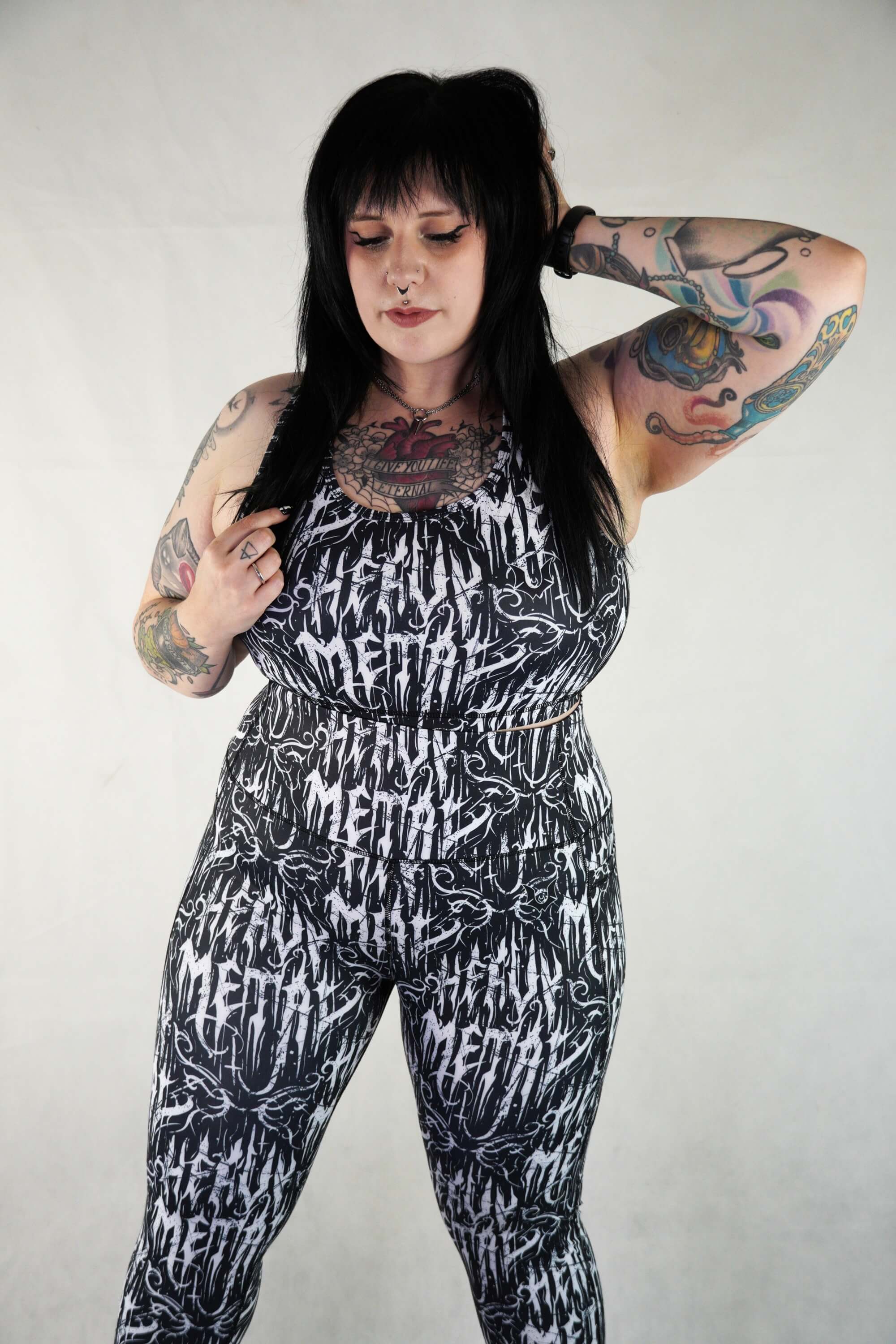 Heavy Metal - Side Pocket Leggings