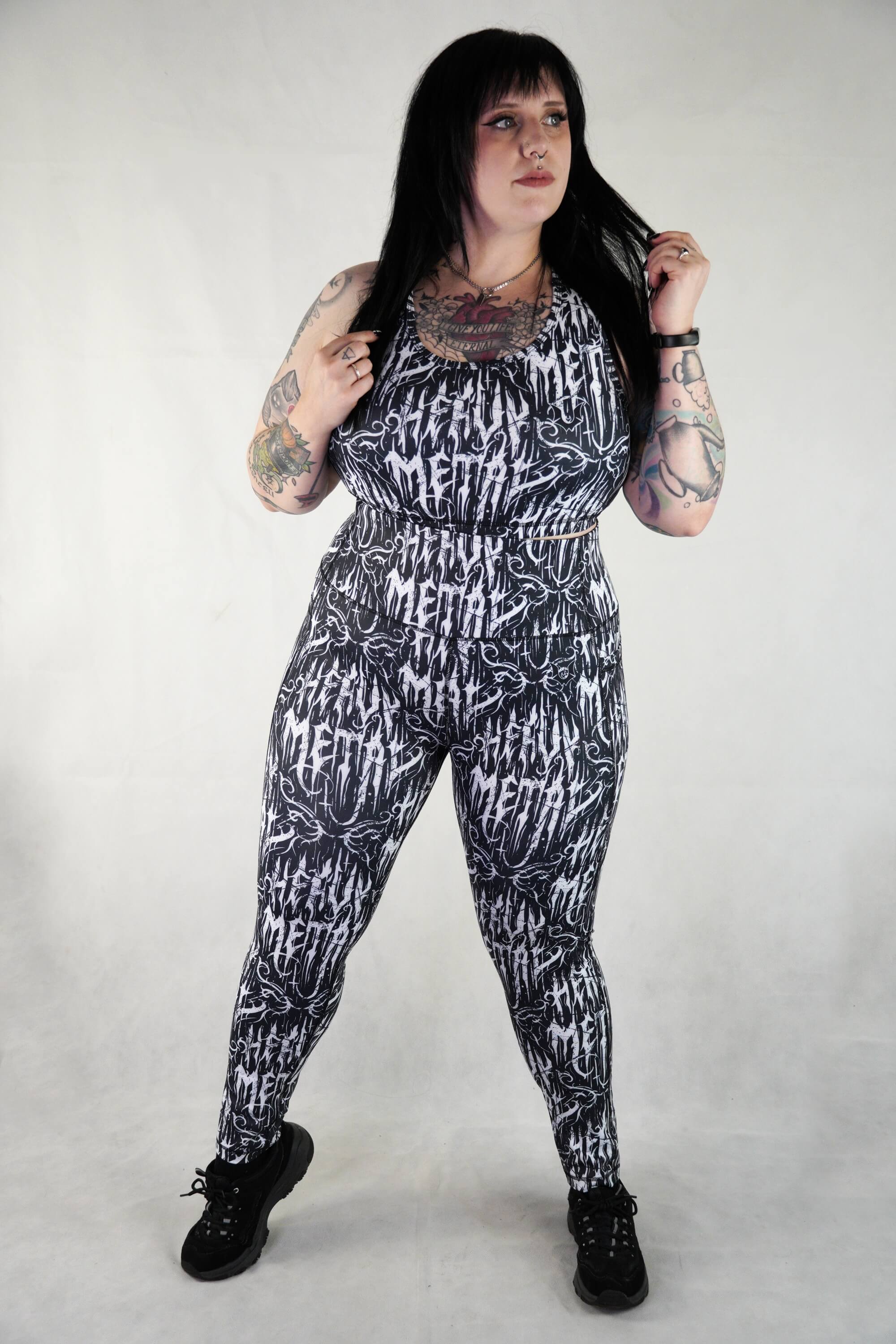 Heavy Metal - Side Pocket Leggings