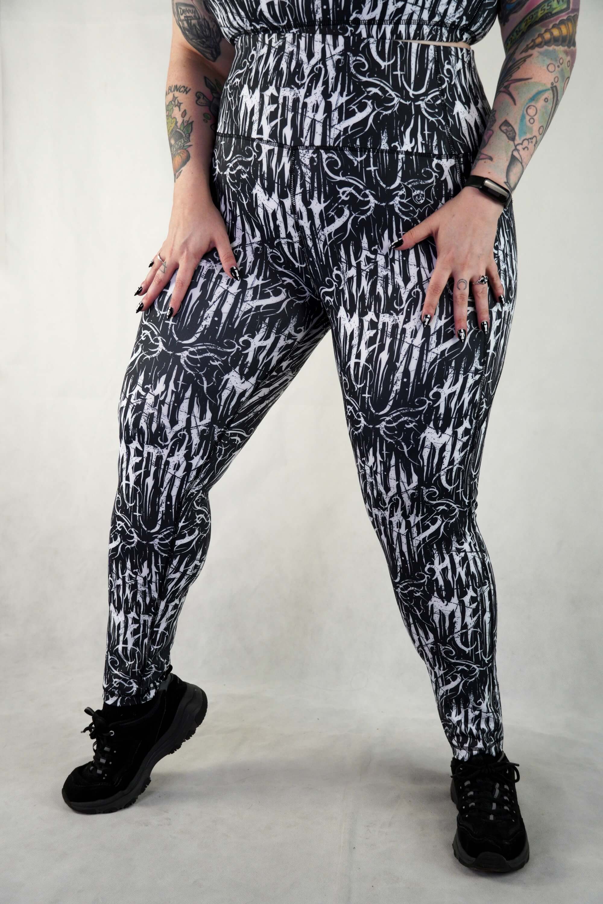 Heavy Metal - Side Pocket Leggings