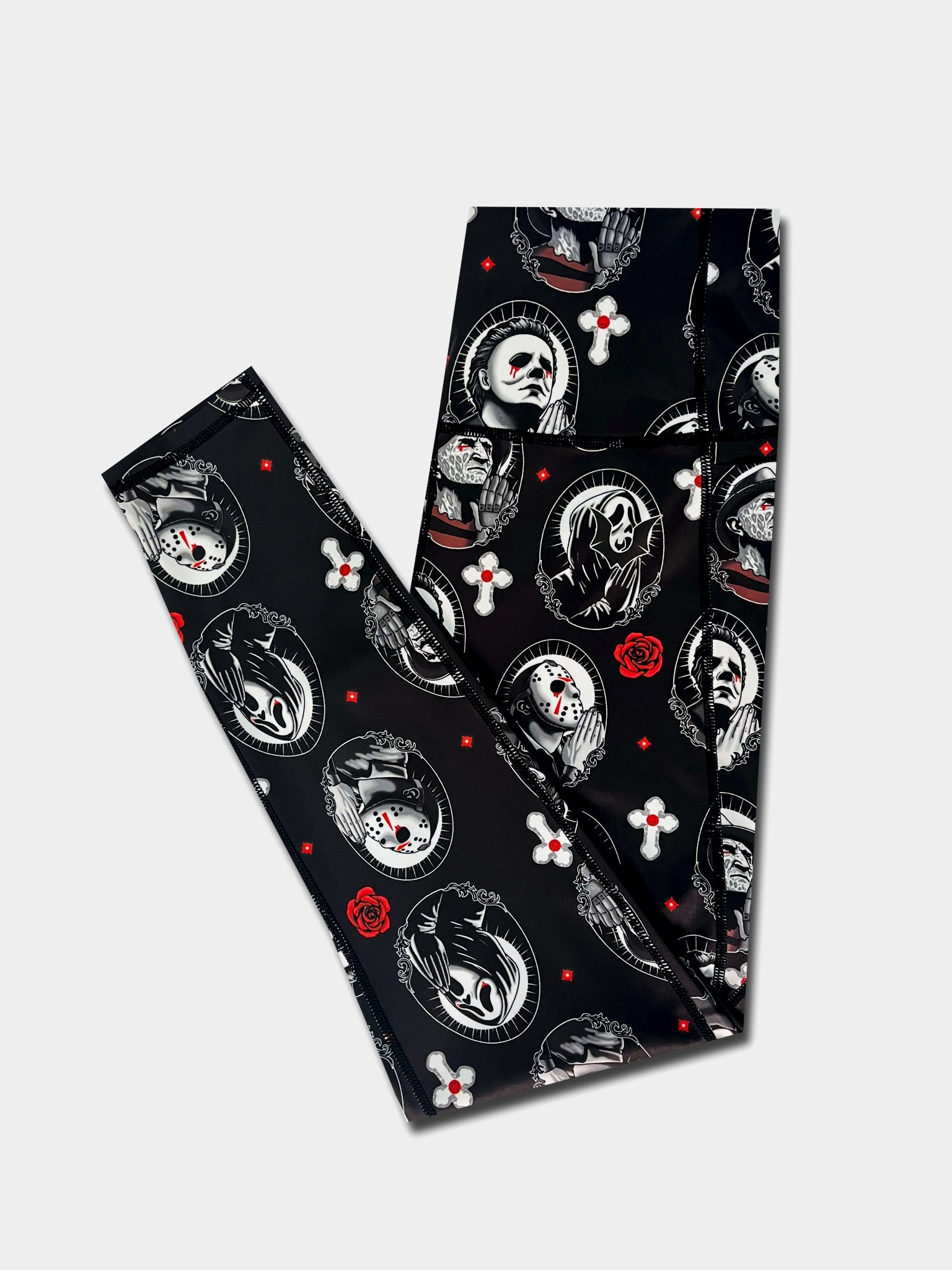 Horror Pray - Side Pocket Leggings