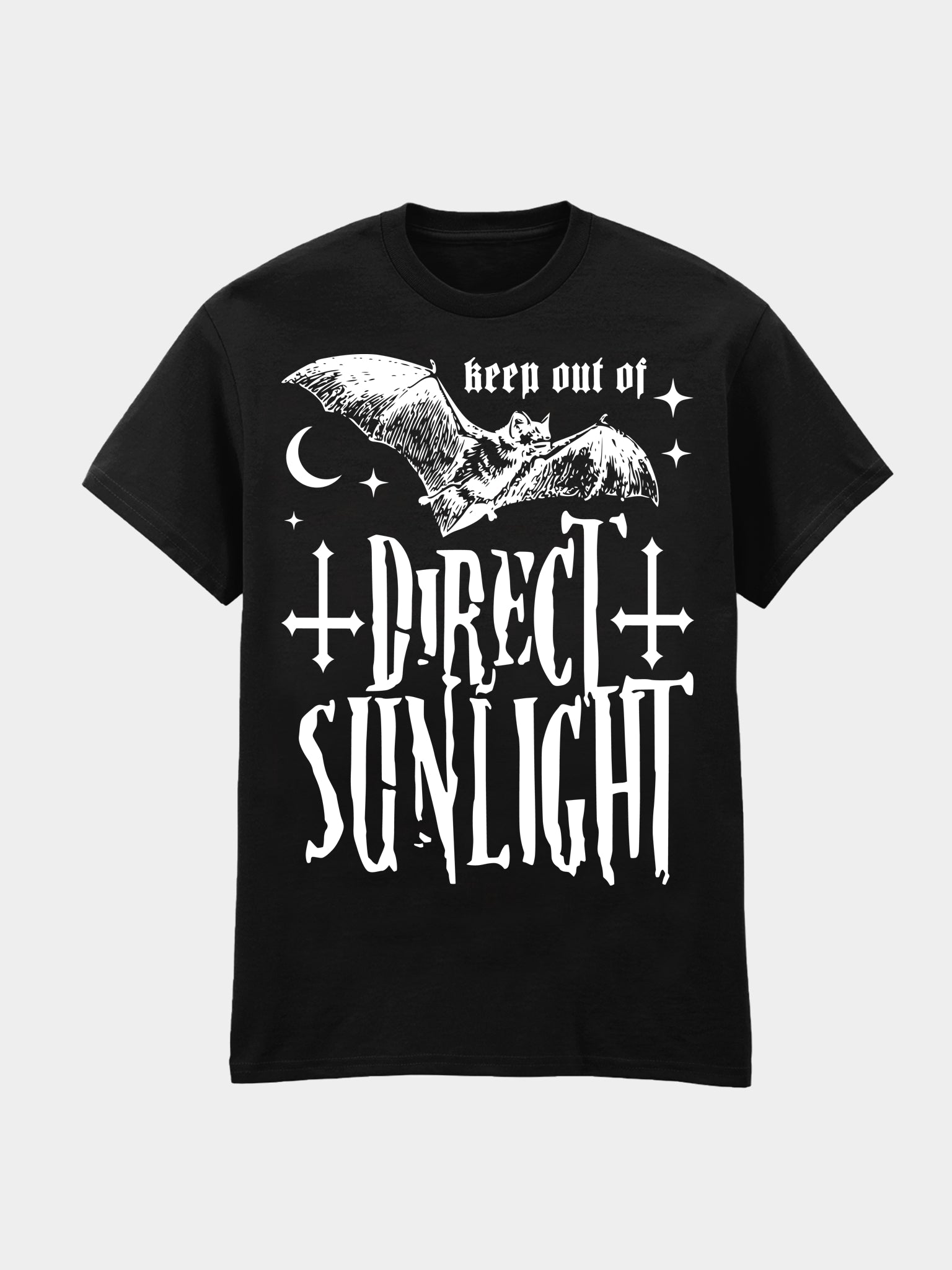 Keep Out Of Direct Sunlight - Unisex Cotton T-Shirt