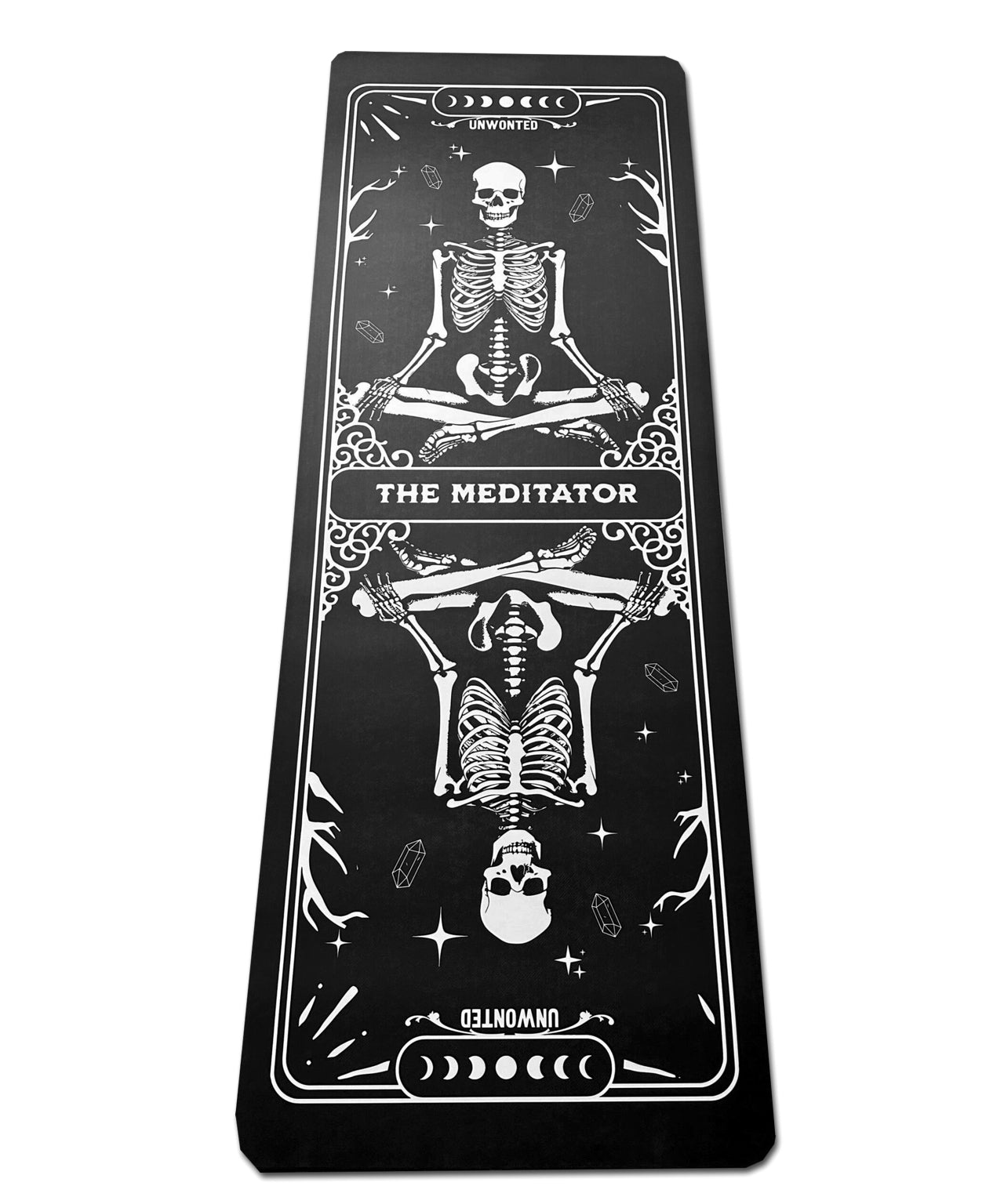 The Meditator - Exercise Yoga Mat - unwontedapparel