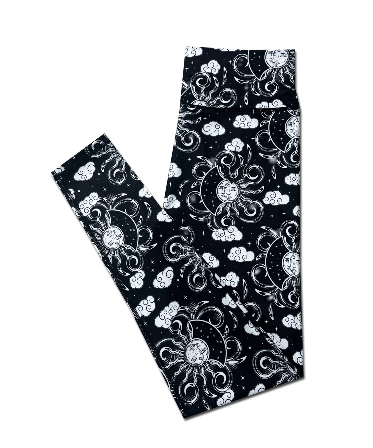 Midnight Skies - Full Length Legging - Unwonted Alternative Gym Wear - unwontedapparel
