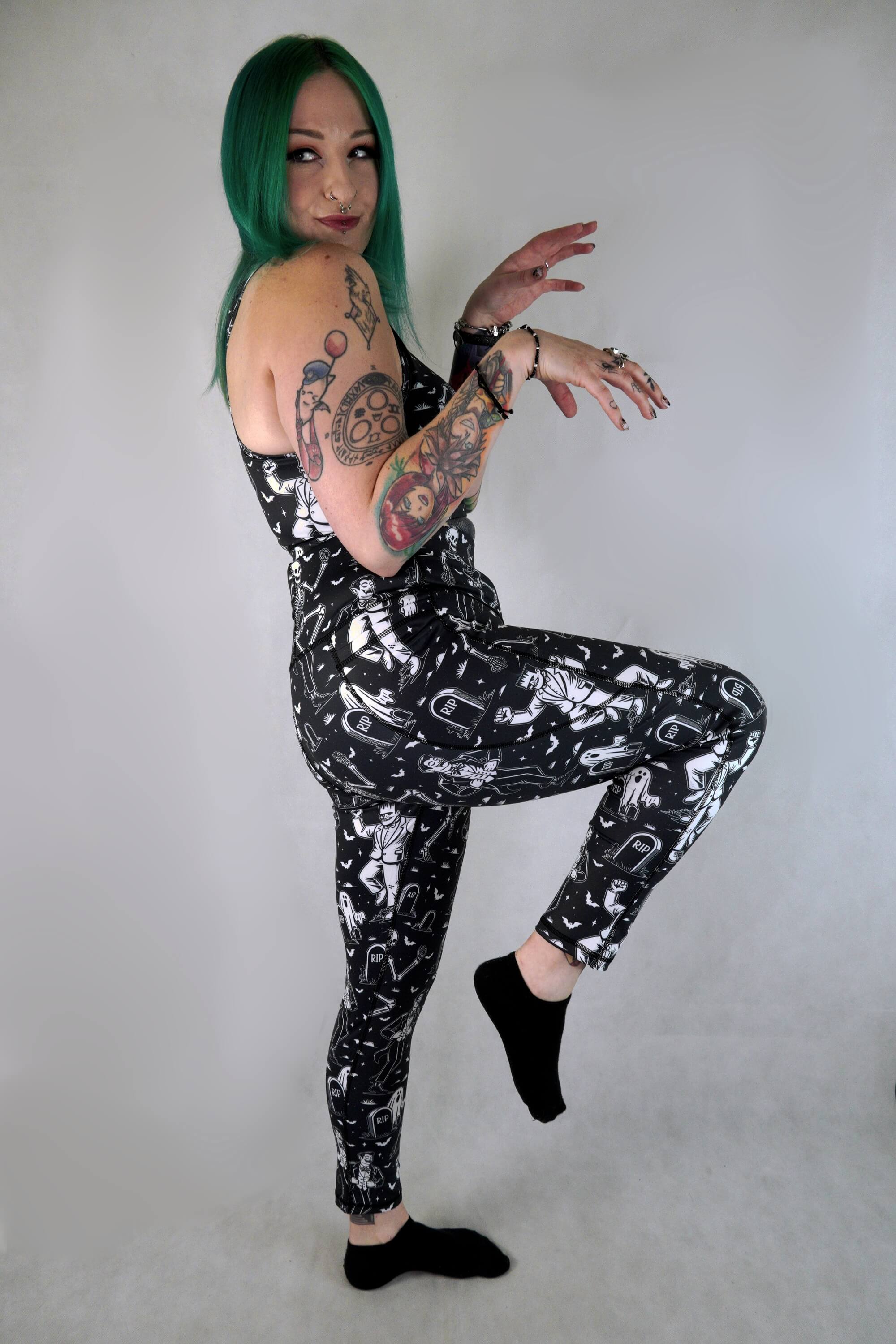 Monster Mash - Side Pocket Leggings