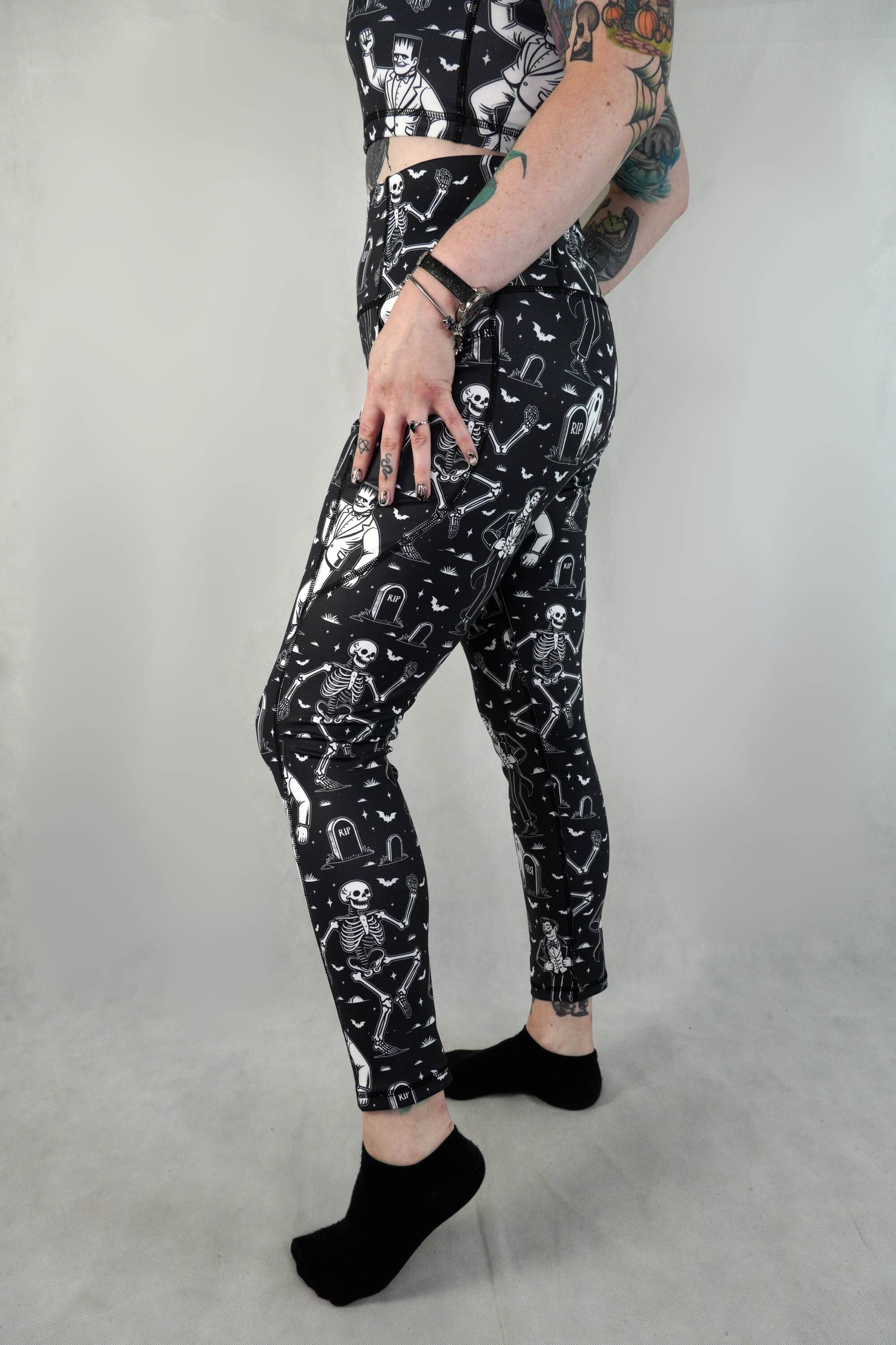 Monster Mash - Side Pocket Leggings