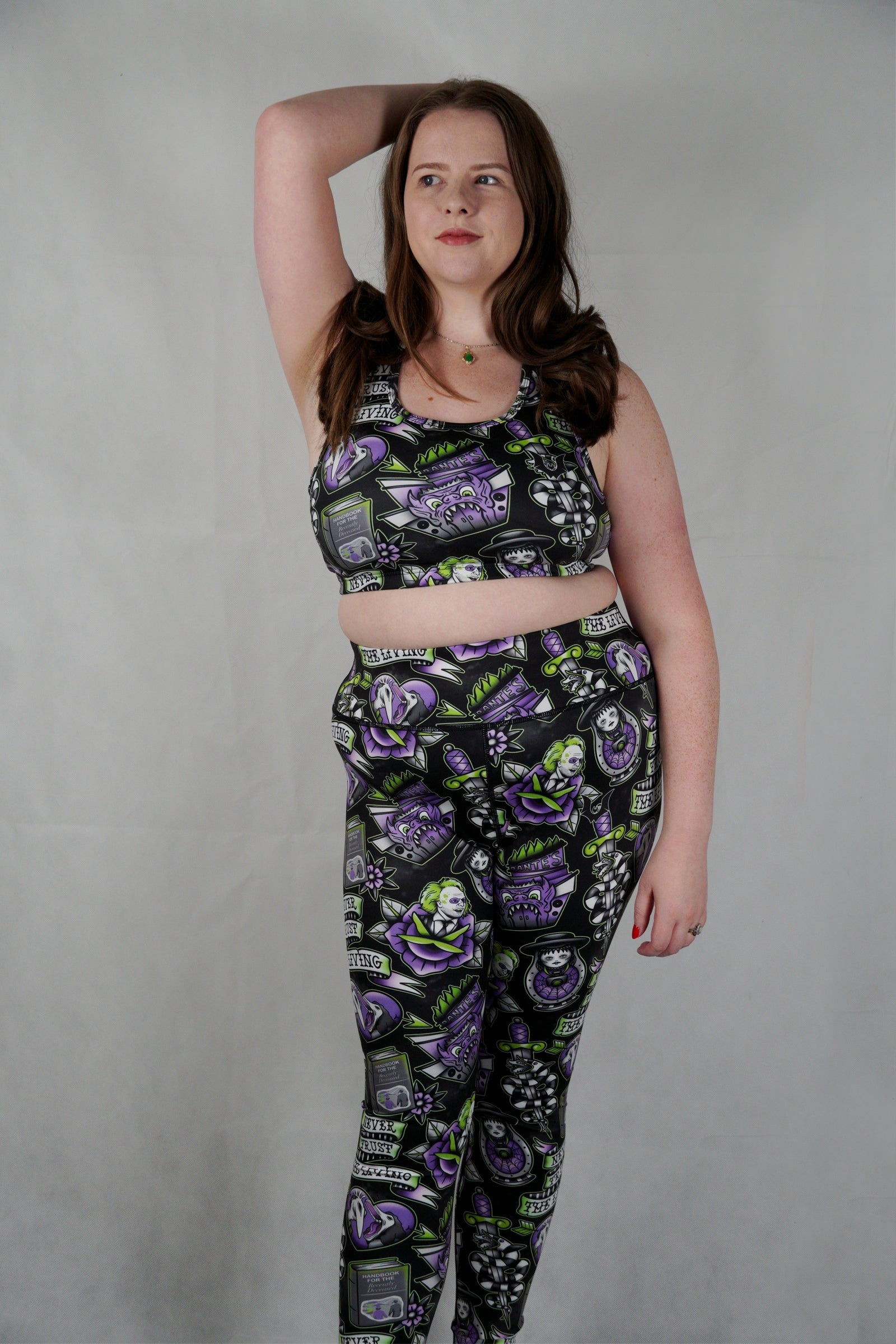 Never Trust The Living - Side Pocket Leggings