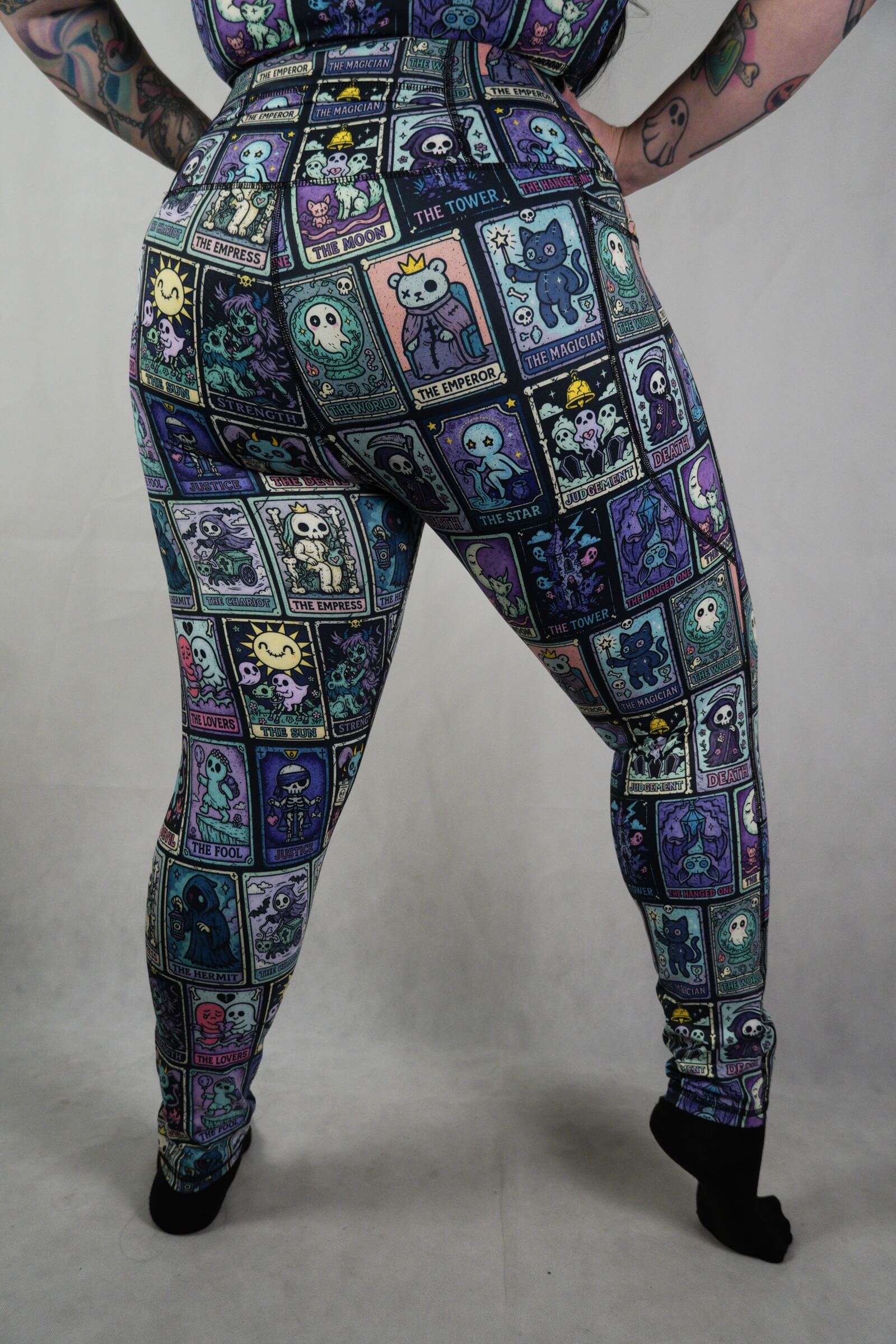 Pastel Arcana - Side Pocket Leggings