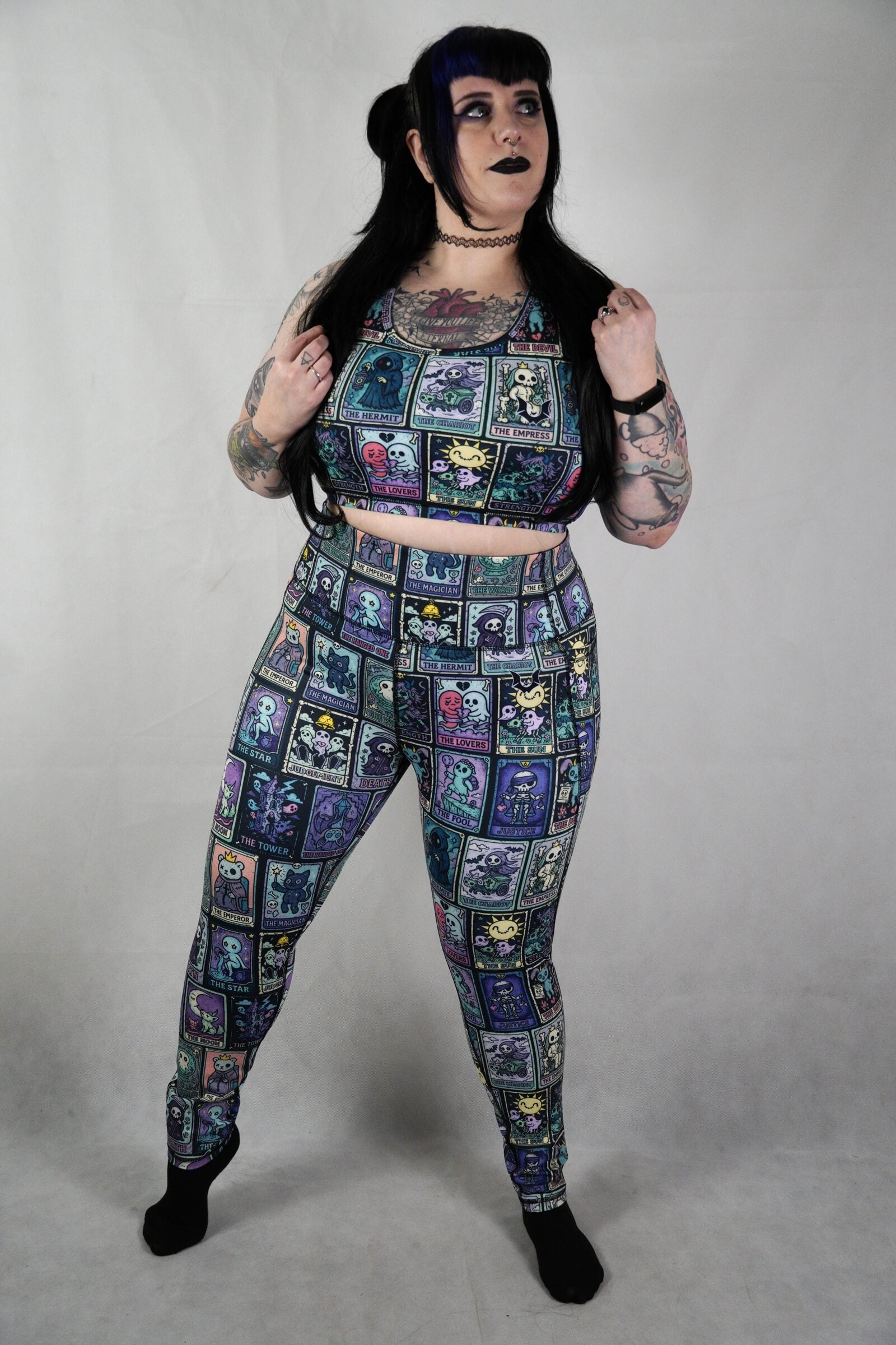 Pastel Arcana - Side Pocket Leggings