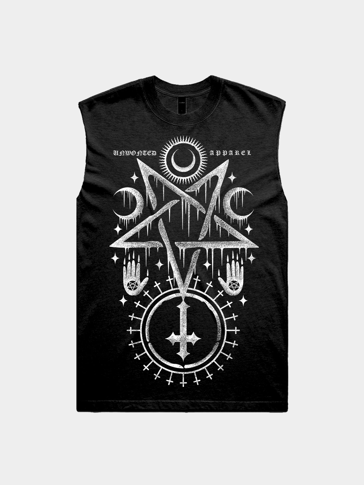Pentagram - Unisex Cotton Tank Top
