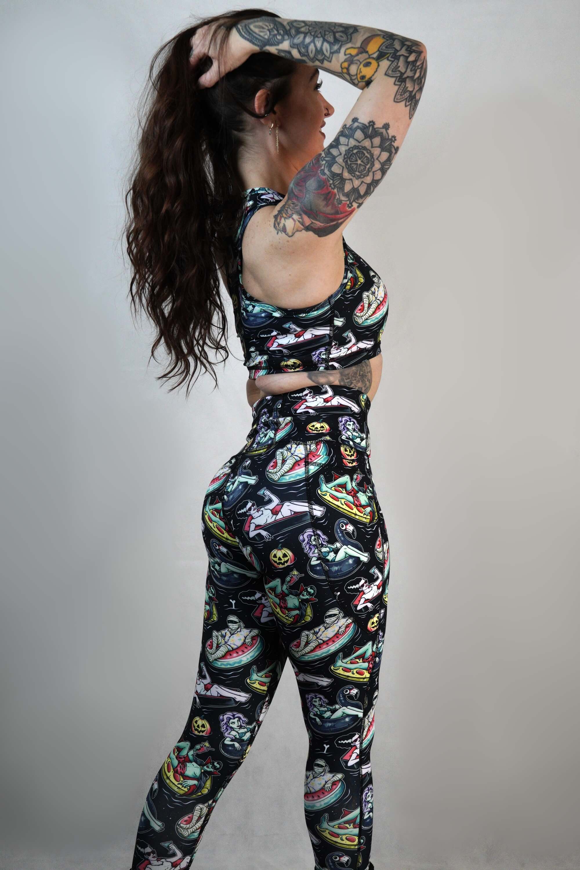 Pool Ghoul - Side Pocket Leggings