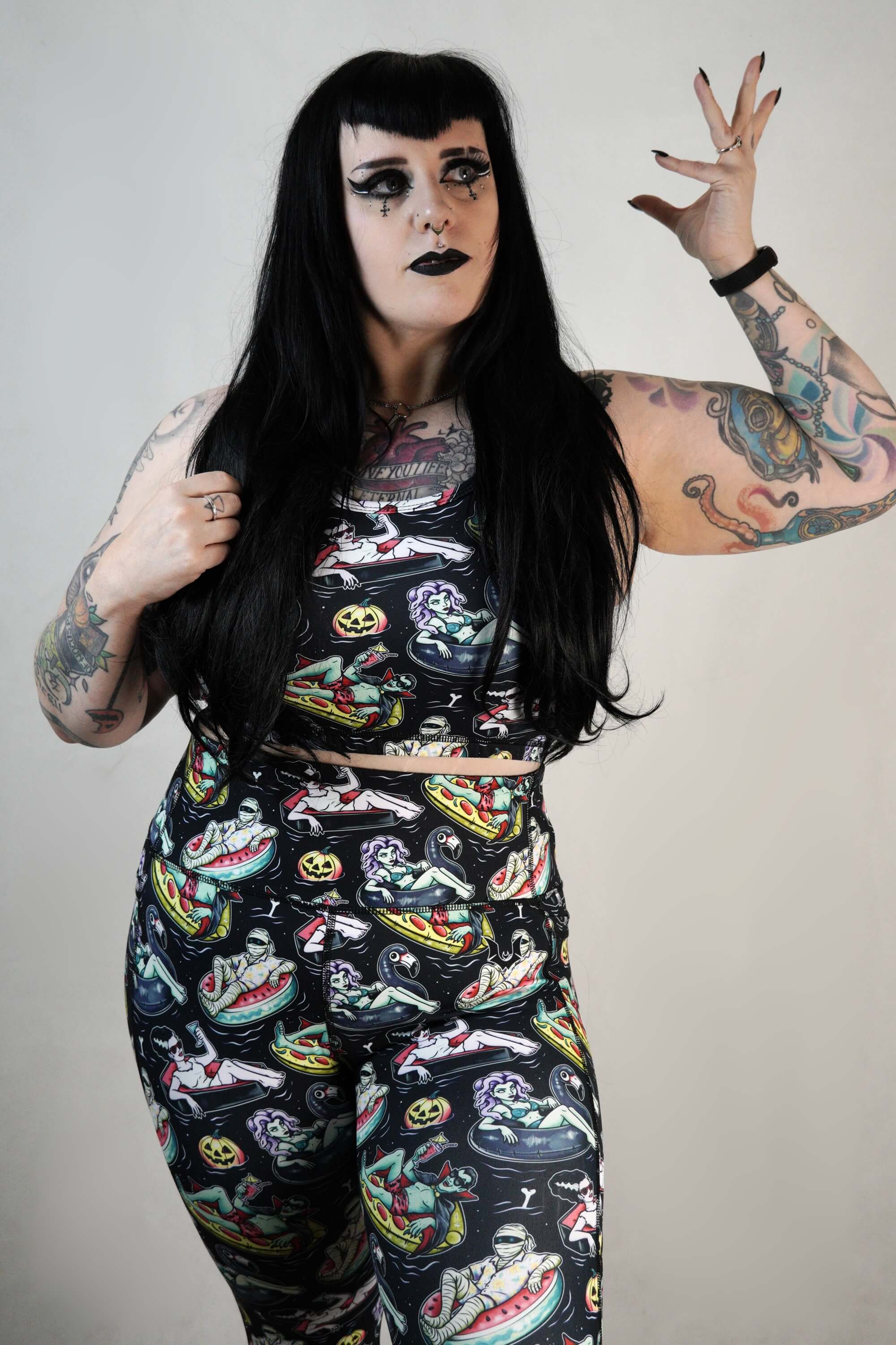 Pool Ghoul - Side Pocket Leggings