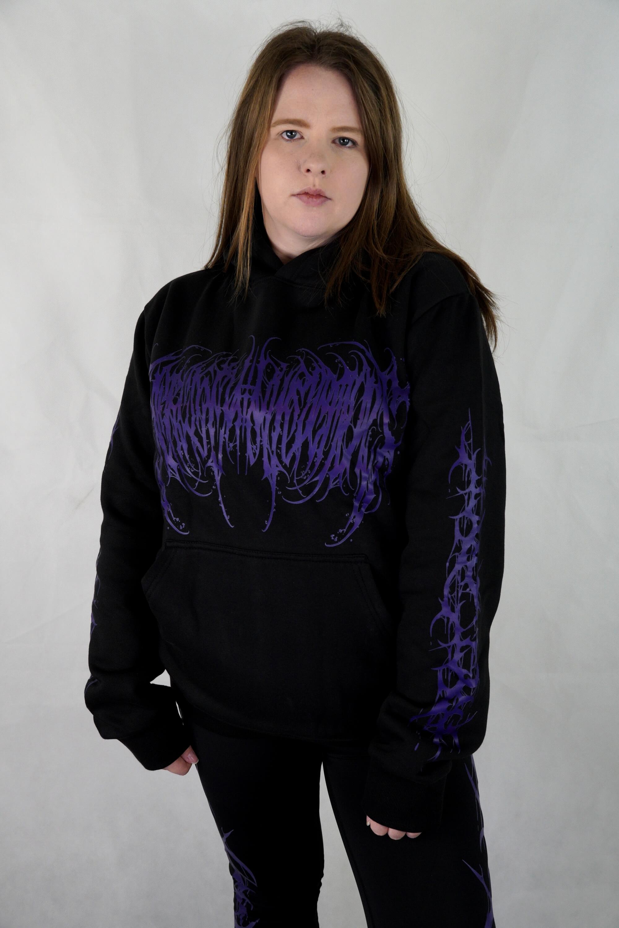 Purple Thrasher - Unisex Pullover Hoodie