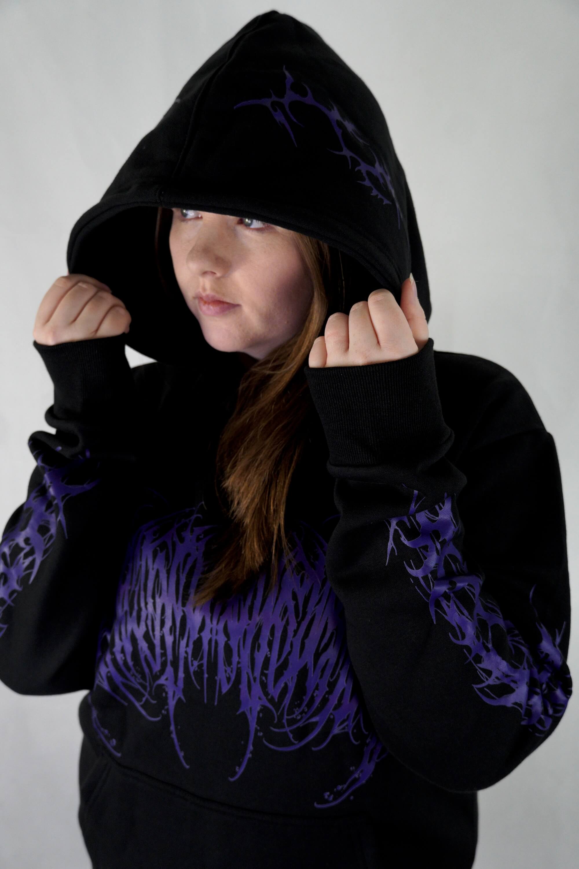 Purple Thrasher - Unisex Pullover Hoodie